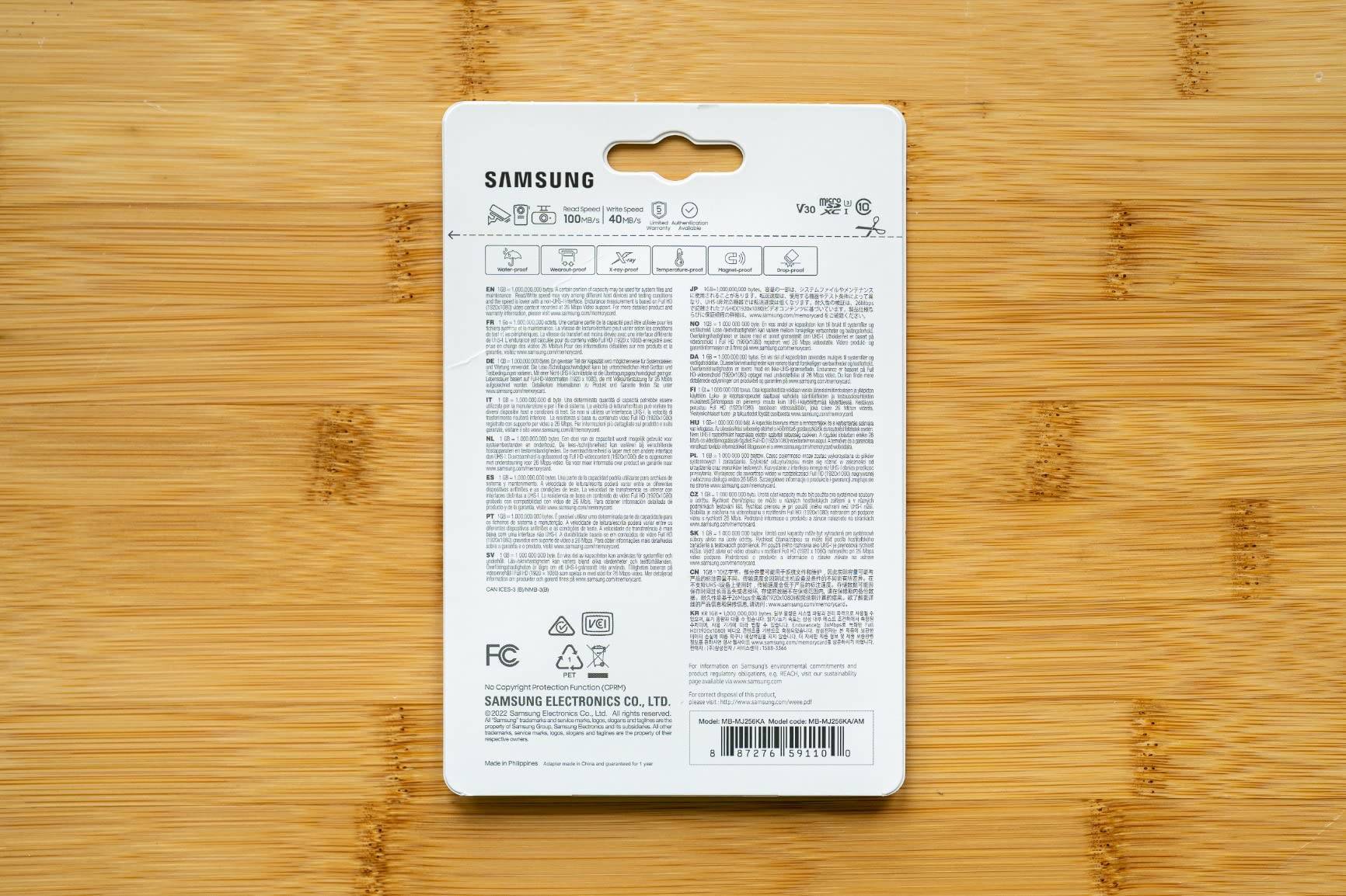 Samsung PRO Endurance 256GB microSDXC Memory Card with Adapter customer photo 2
