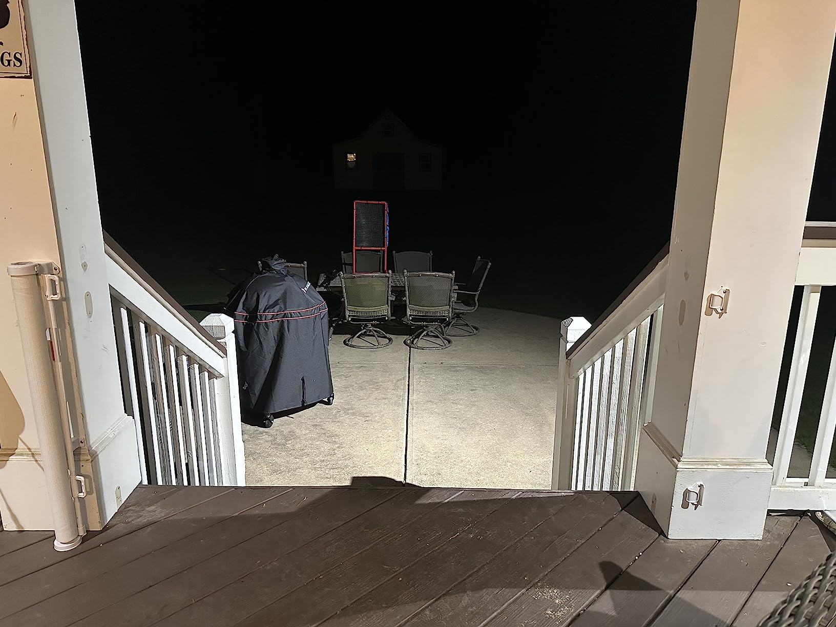 Mom's Choice Awards Winner - 120 Inch Extra Wide Baby Gate for Large Opening Retractable Baby Gate for Doorway Extra Long Puppy Gates for The House Outdoor Large Mesh Pet Gates for Dog Indoor (Black) customer photo 1