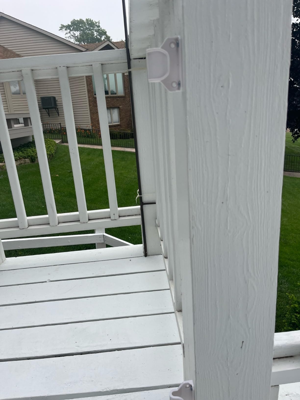 Mom's Choice Awards Winner - 120 Inch Extra Wide Baby Gate for Large Opening Retractable Baby Gate for Doorway Extra Long Puppy Gates for The House Outdoor Large Mesh Pet Gates for Dog Indoor (Black) customer photo 2