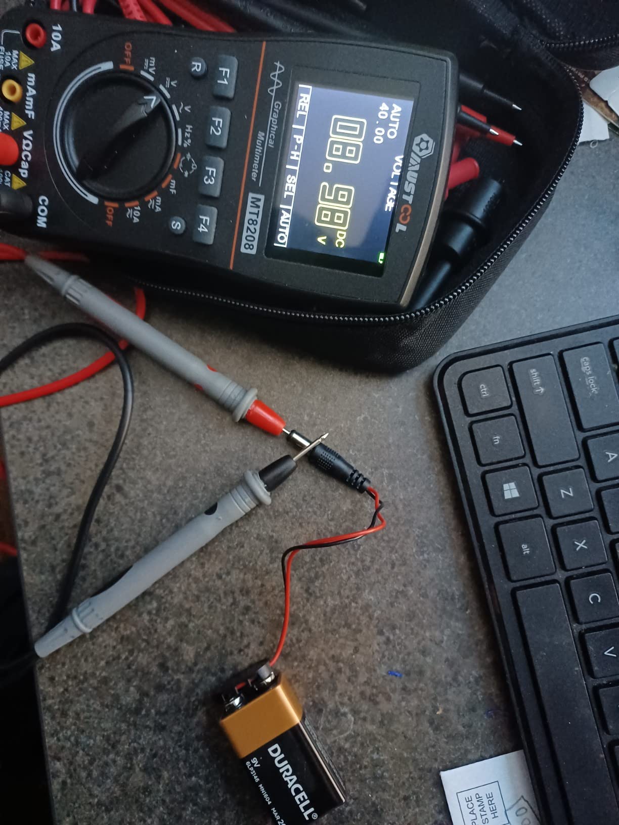 3.3V 5V MB102 Solderless Breadboard Power Supply Module with 9V Battery Clip Power Cable 2.1x 5.5mm Male DC Jack Plug for Arduino (Pack of 8) customer photo 1
