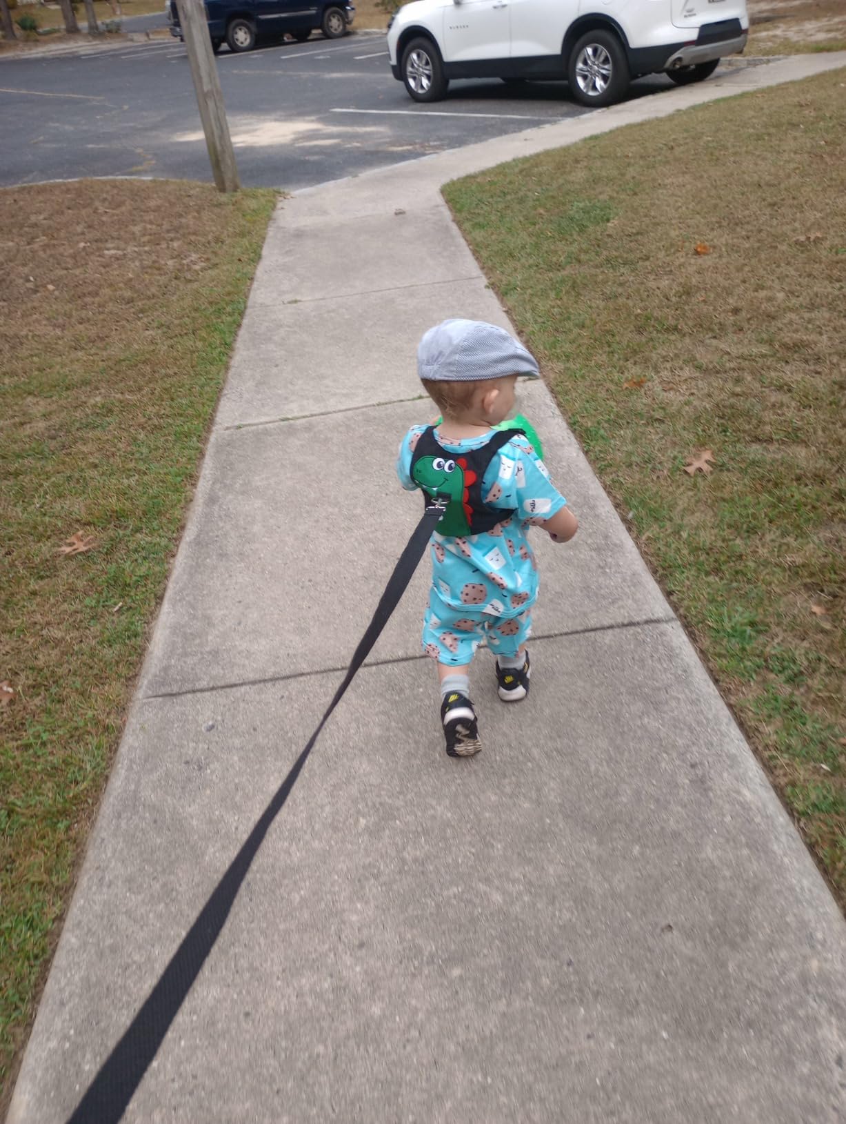 Toddler Leash-Baby Walking Safty Harness and Child Anti Lost Wrist Link for Girls/Boys Travel (Black) customer photo 2