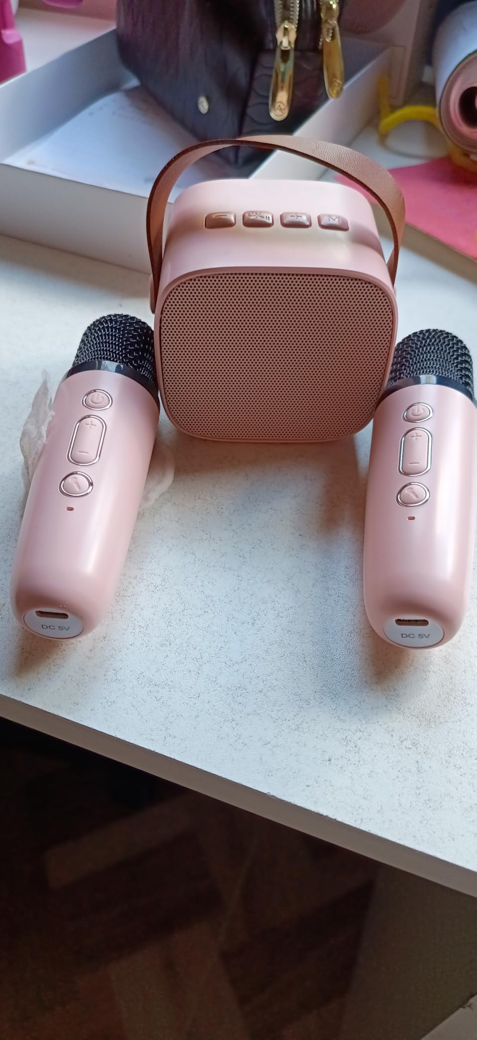 YLL Karaoke Machine for Kids, Top Birthday Gifts Toys for Boys Ages 4-12+ customer photo 2