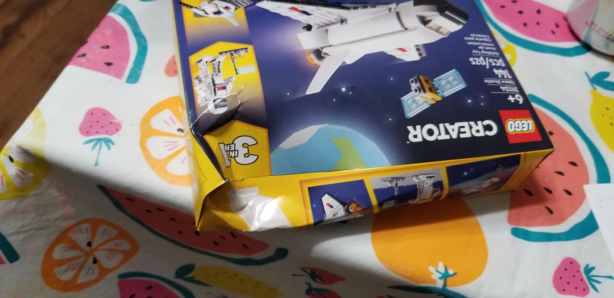LEGO Creator 3 in 1 Space Shuttle Toys - Space Toys Building Set for Boys & Girls, Ages 6+ - Option to Build 2 Spaceships or Astronaut - Educational Gift for Kids Birthday & Holidays - 31134 customer photo 1