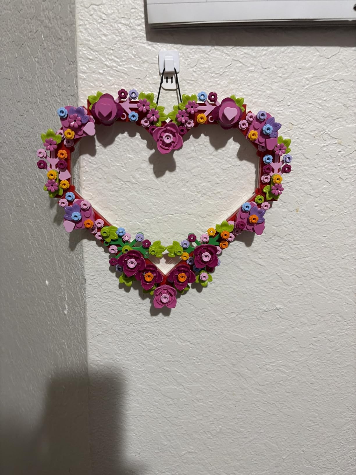 LEGO Heart Ornament Building Toy Set - Fun Arts and Crafts Idea for Girls and Boys, Ages 9+ - Display on The Wall as Home Decoration - Gifts for Kids - 40638 customer photo 2