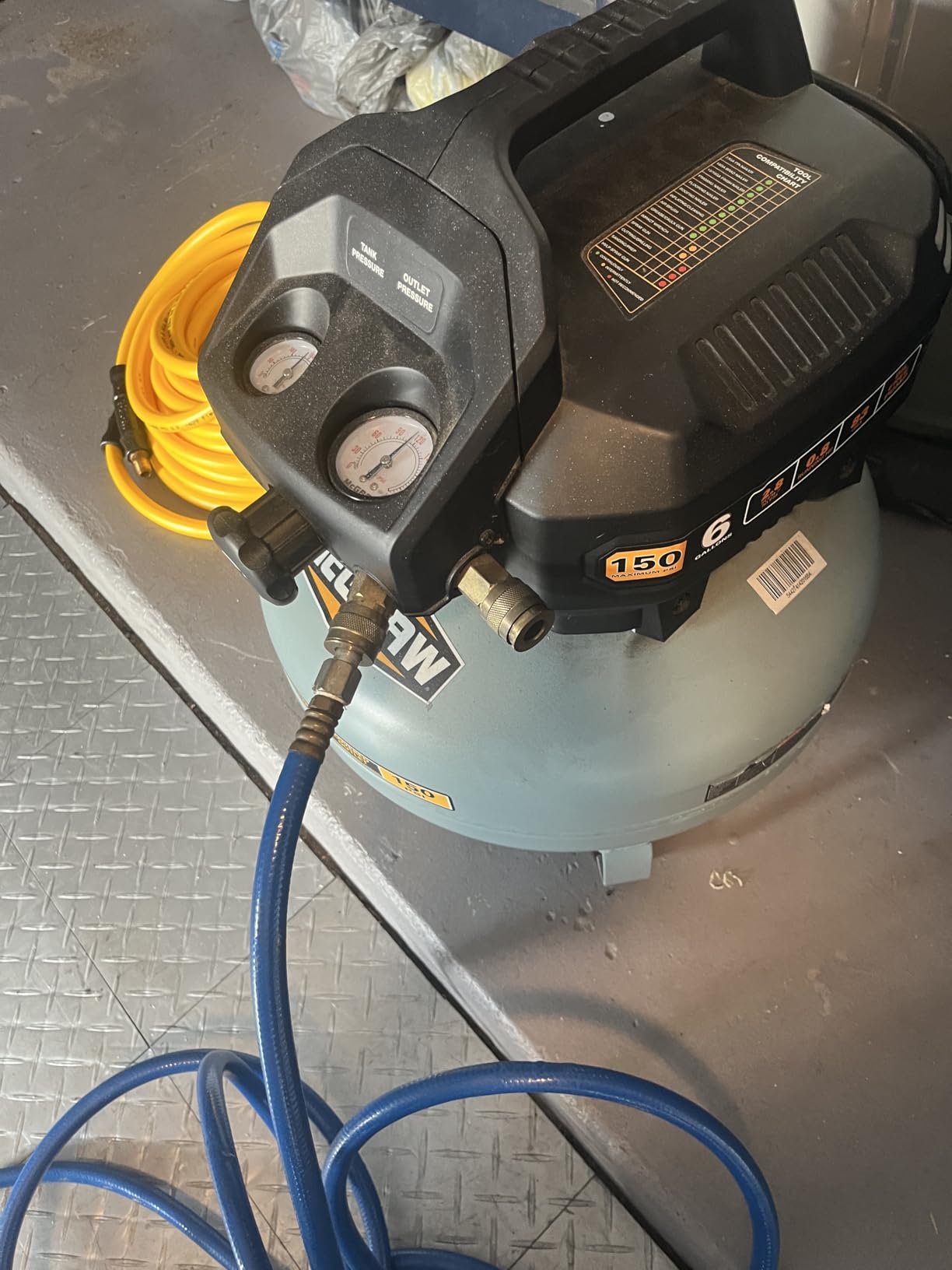 BESWELL® BW-112BN 1/2-Inch Air Impact Wrench with 1180 Ft-Lbs Max Torque customer photo 1