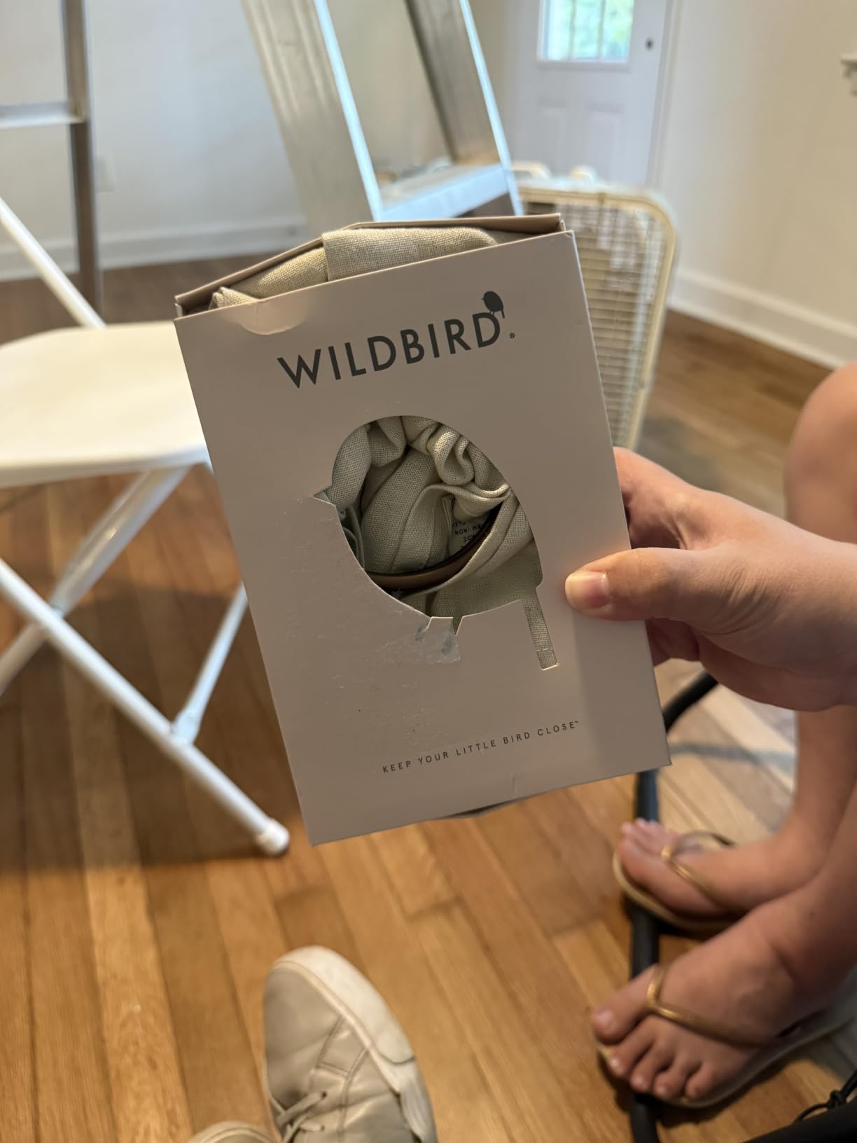 WildBird - Ring Sling Baby Carrier - 0-36 Months (up to 35 lbs) - Standard (74