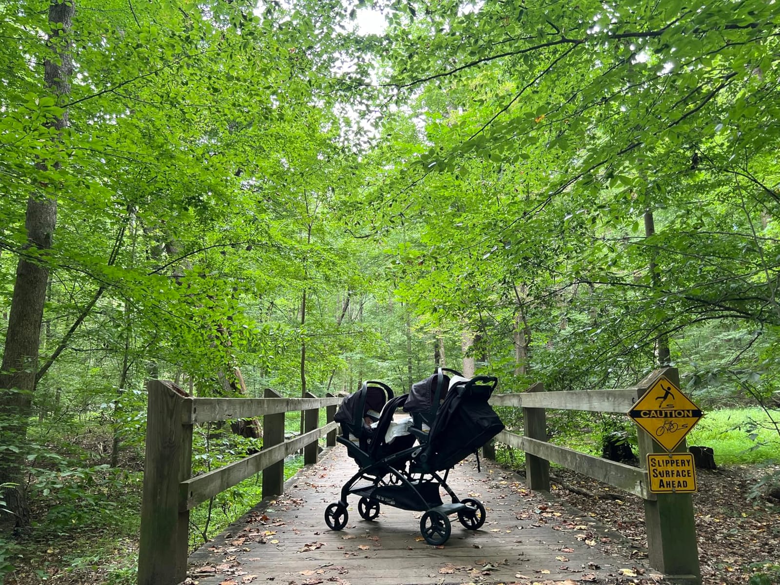 Baby Trend Sit N' Stand 2.0 DLX Foldable Double Stroller, Modern Khaki customer photo 2