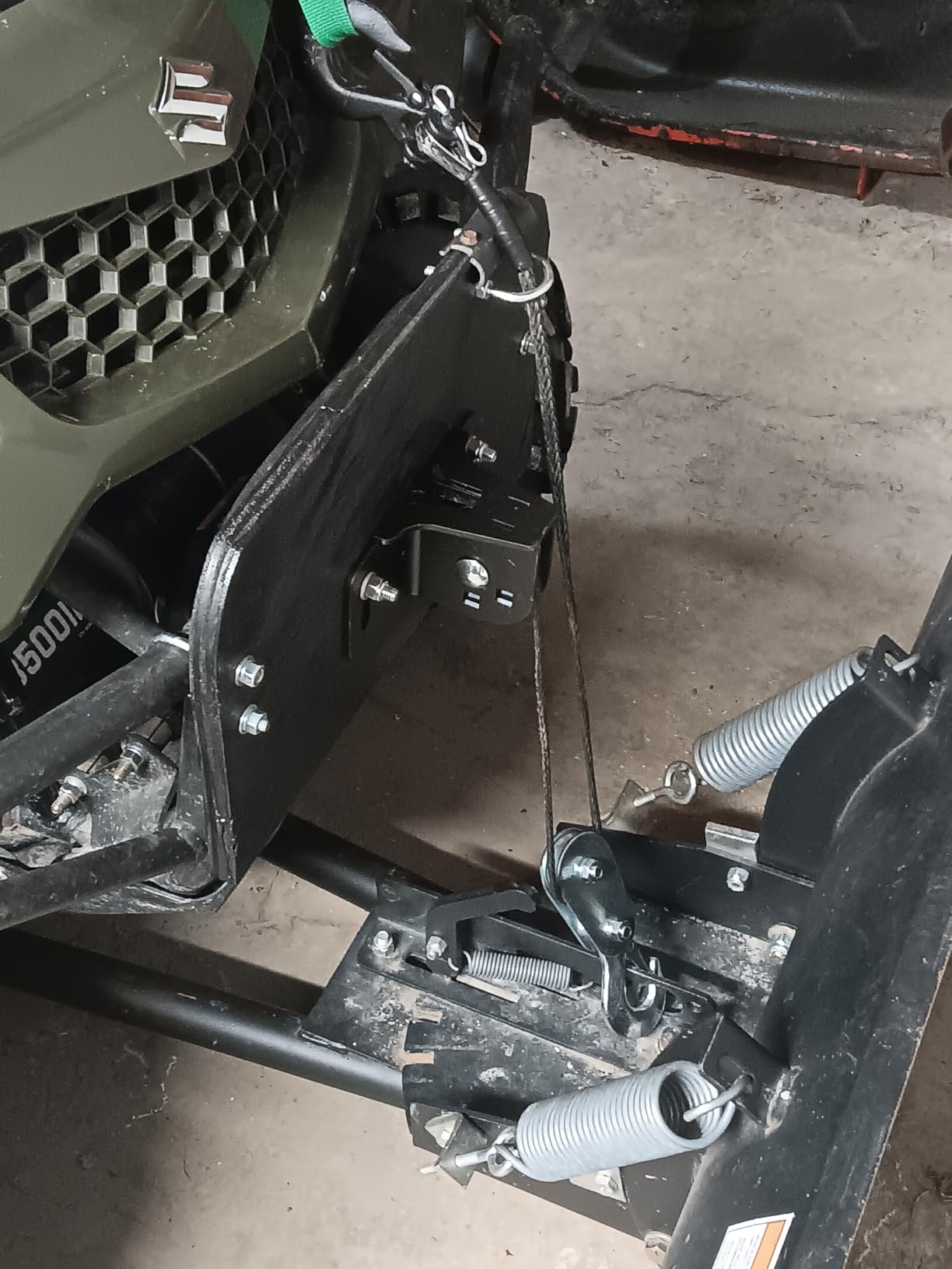3500lbs ATV/UTV Winch with Synthetic Rope, Electric Boat Trailer Winch 12V, Waterproof Winch with 2 Wireless Remotes &Wired Switch,with Mounting Plate,Pulley,Rope Damper,Aluminium Fairlead customer photo 2