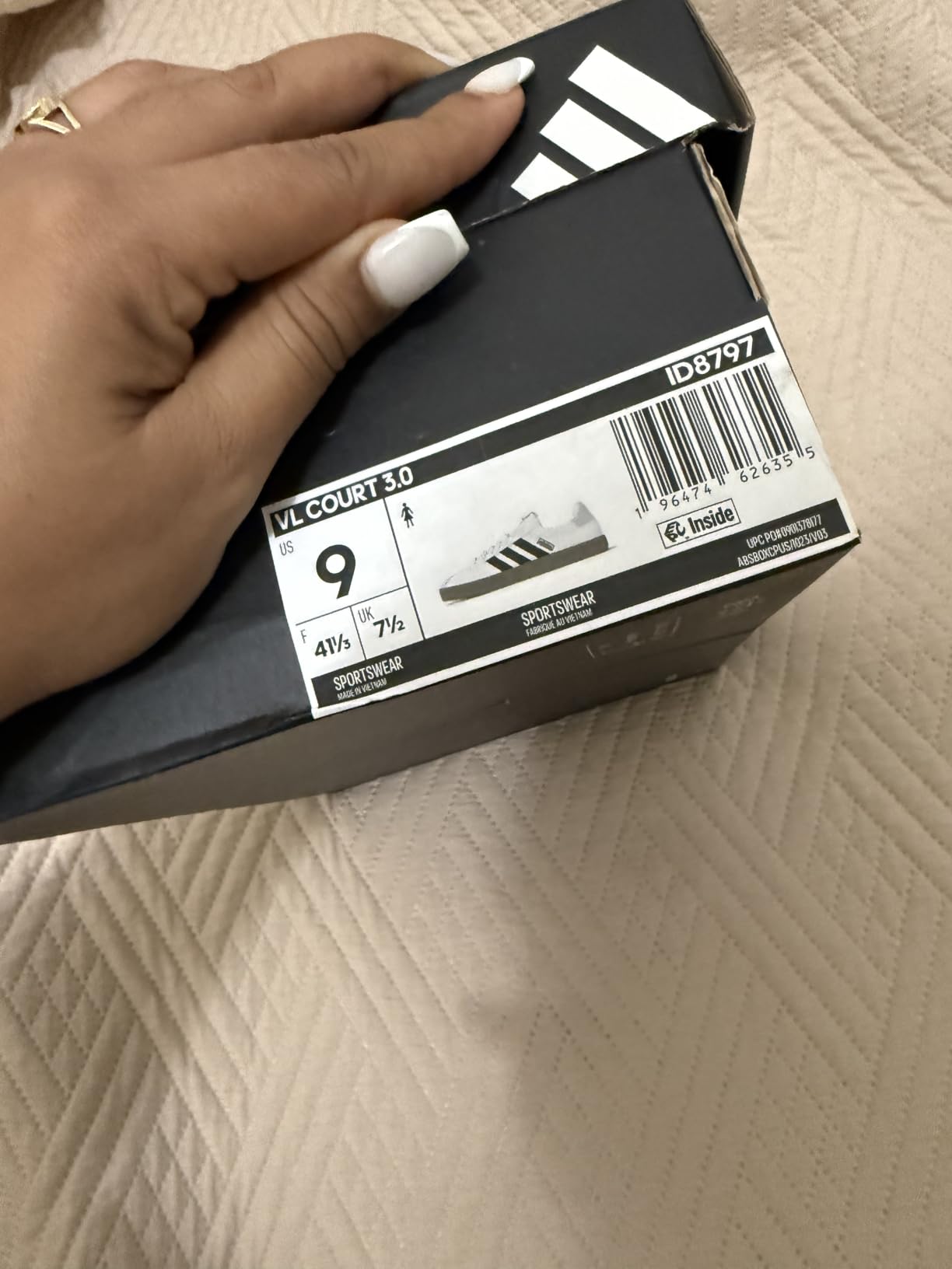 adidas Women's VL Court 3.0 Sneakers customer photo 2