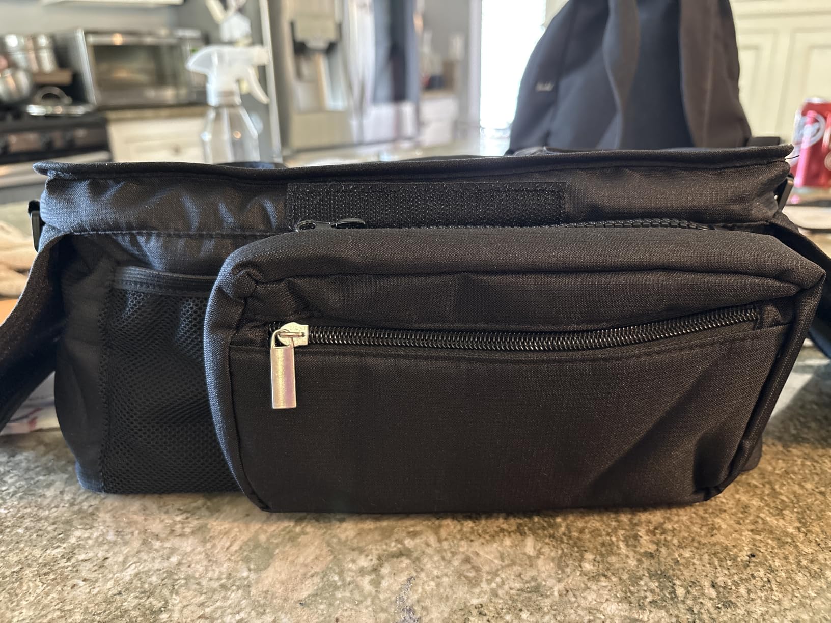Accmor Universal Stroller Organizer with Insulated Cup Holder, Detachable Phone Bag Shoulder Strap, Stroller Caddy Bag for UPPAbaby, Baby Jogger, Graco, Umbrella & Most Strollers customer photo 1