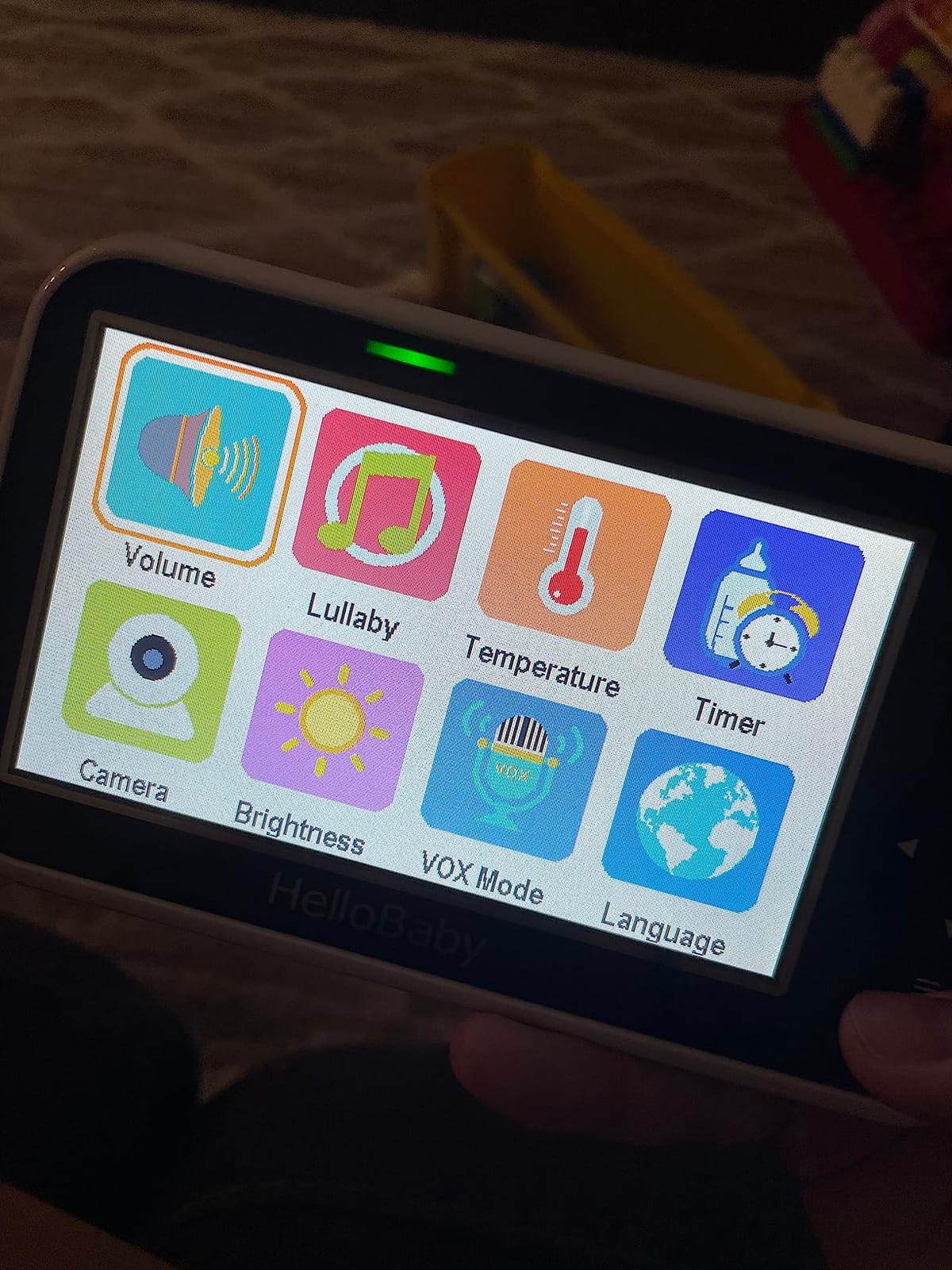 HelloBaby Baby Monitor with 2 Cameras and Audio, 5