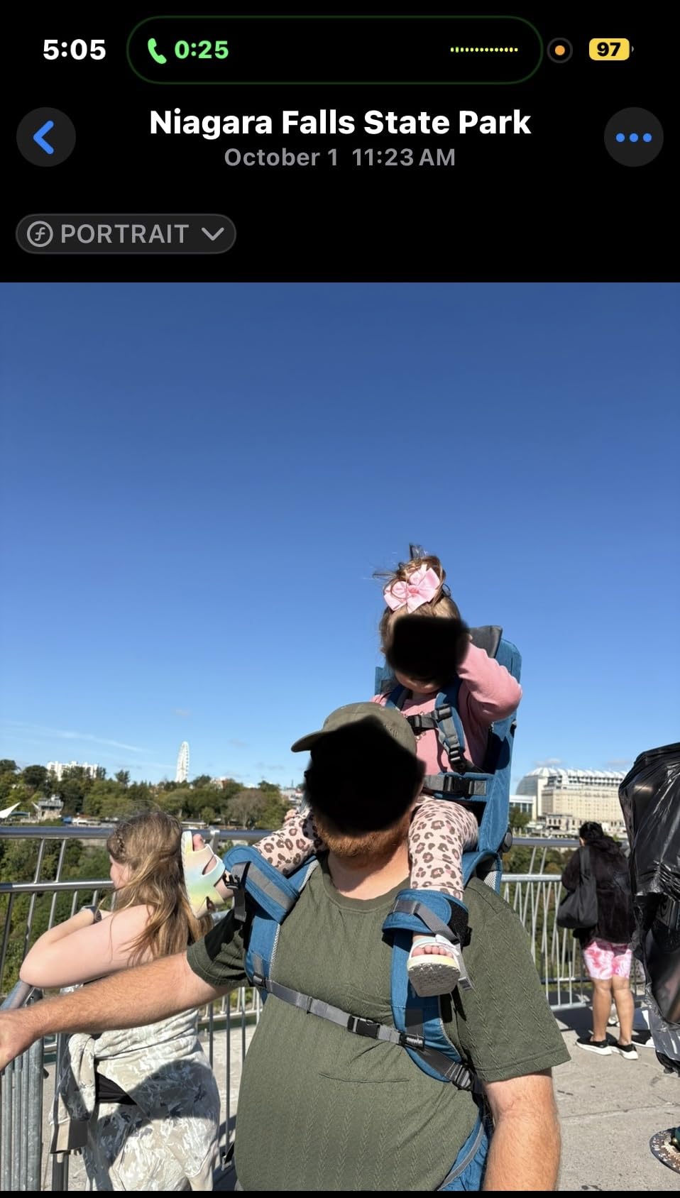 WIPHA Hiking Baby Carrier Backpack, Lightweight Child Carrier, Breathable Mesh Toddler Carrier for Outdoor Adventures, Ergonomic Design, Perfect for Travel, Hiking & Daily Use customer photo 1