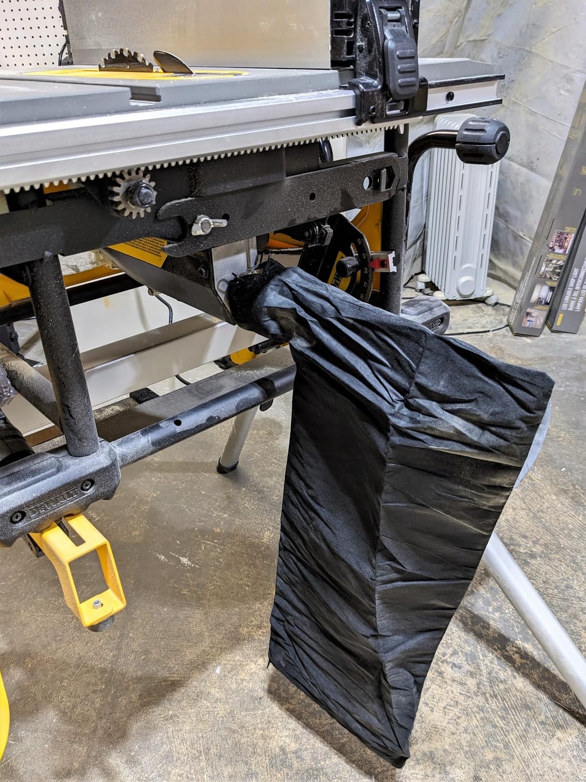Table Saw Dust Collector Bag Compatible for Bosch/Dewalt/Ryobi/Craftsman/RIGID/Metabo/Kobalt/Skilsaw/Delta (10