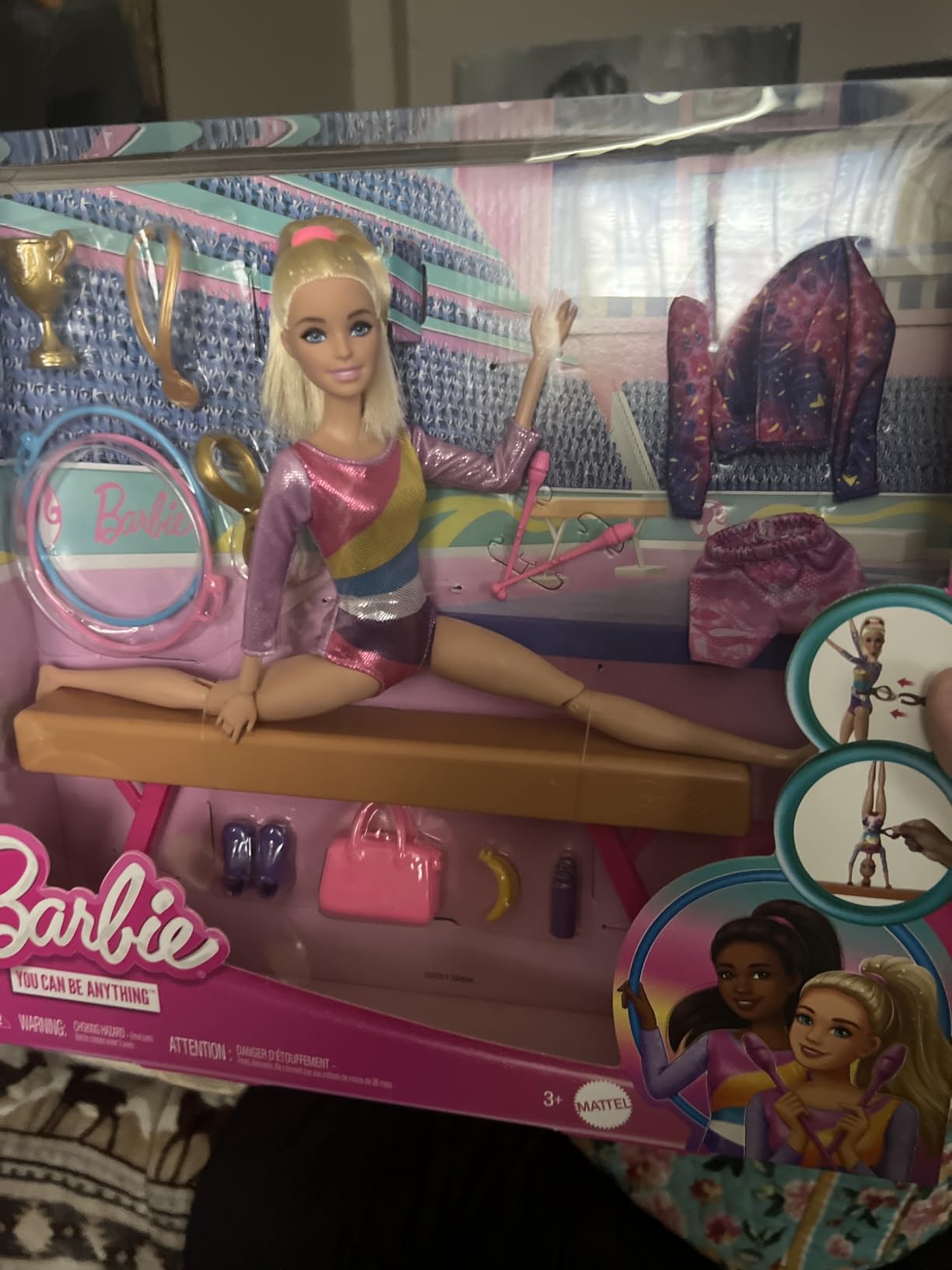 Barbie Gymnastics Doll & Accessories Playset customer photo 1