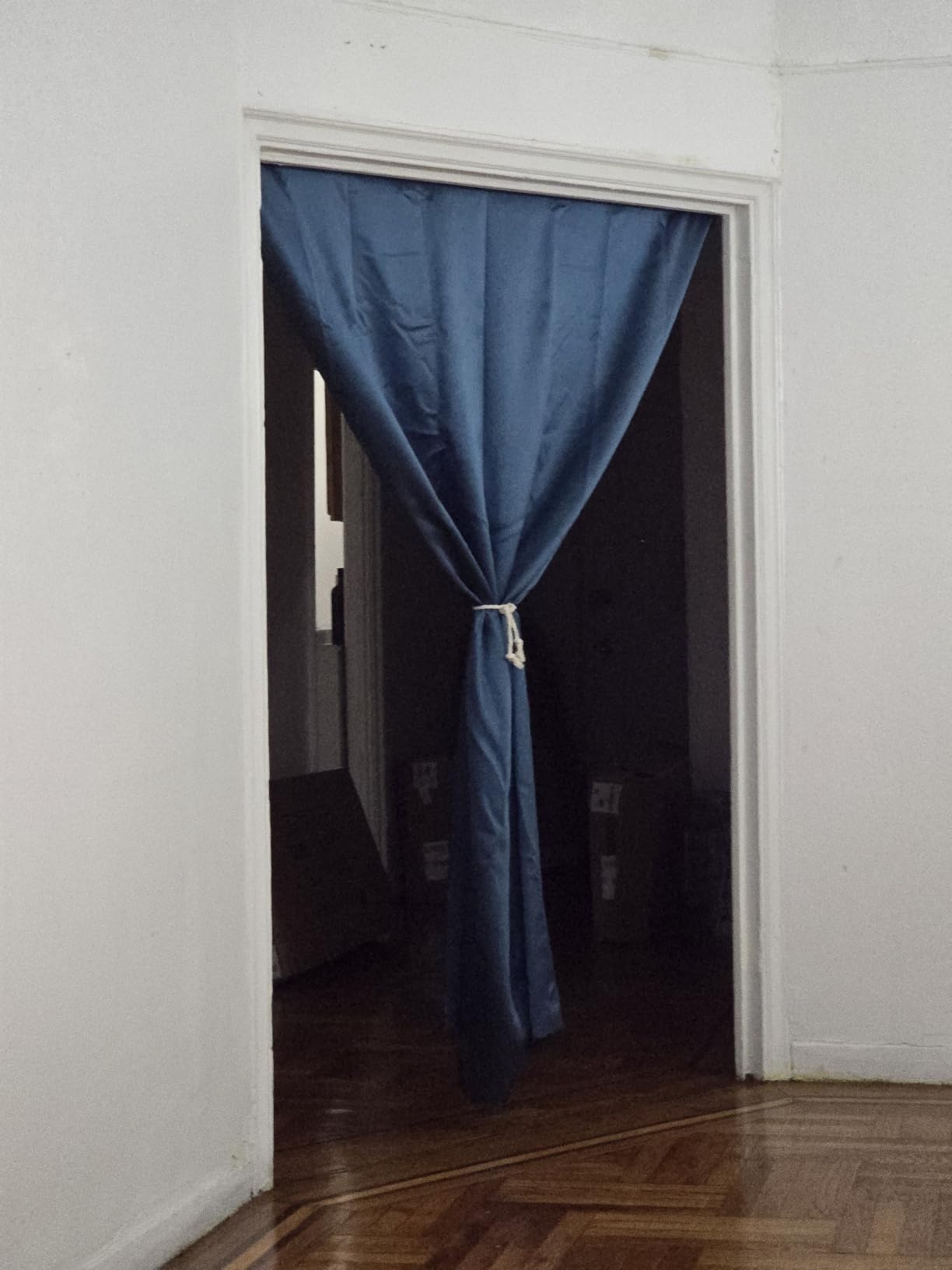 AJAZZ 100% Blackout Self Adhesive Curtains Small Window Short Temporary Black Out Curtains Easy to Install Used for Bedroom Kitchen Window Cover (Black, 35