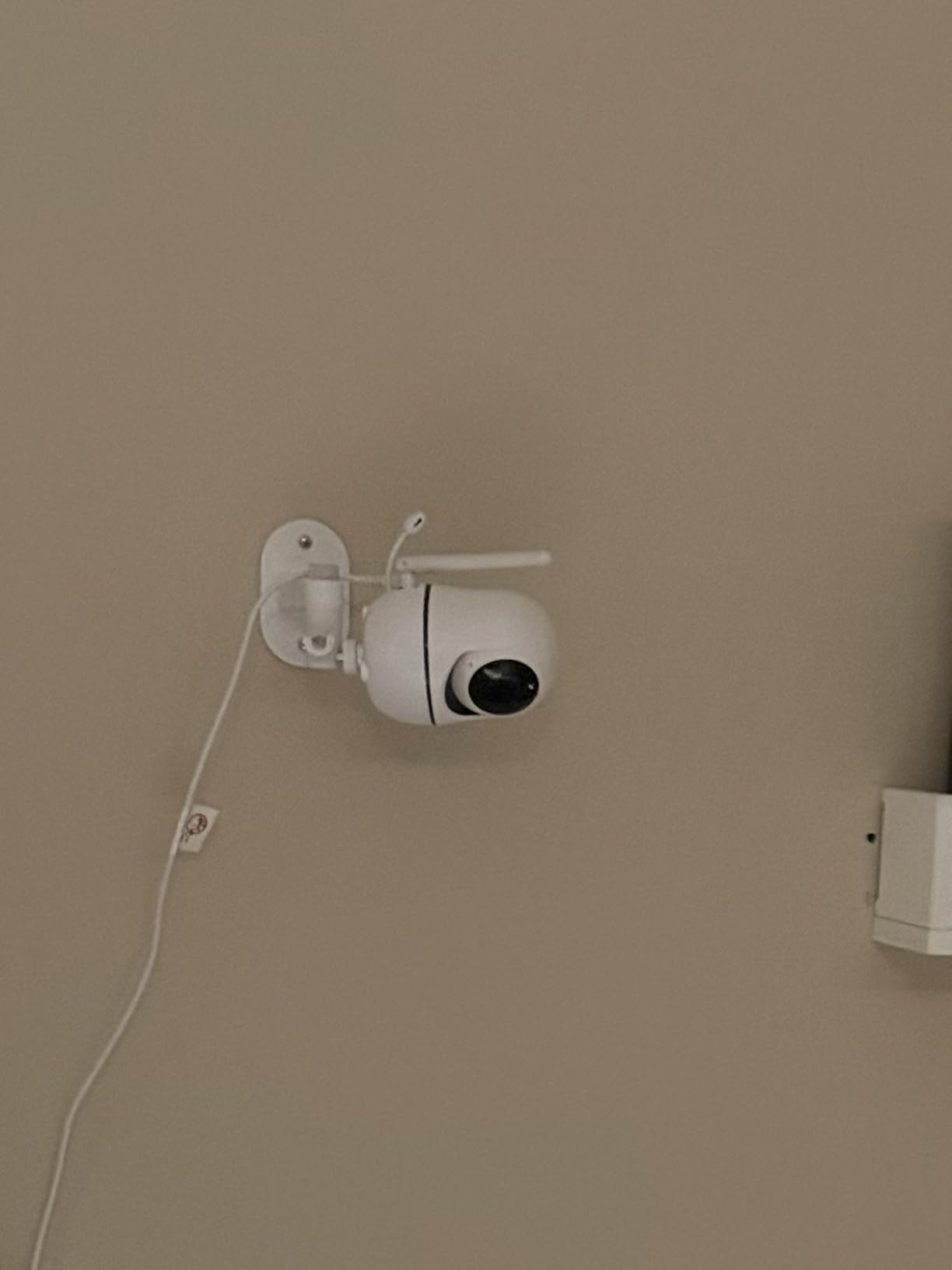 Adjustable Baby Monitor Mount for HelloBaby HB6550/ HB6560/ HB6240/ HB6148/ HB6339/ HB66/ HB65/ HB40, ANMEATE 549/SM935E, Universal Baby Monitor Wall Mount with Perfect View and Easy to Install customer photo 1