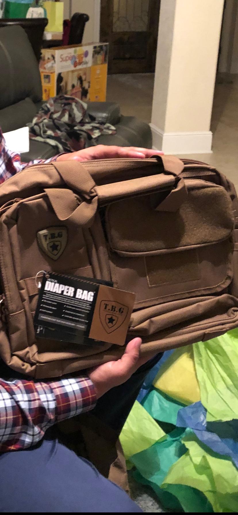 Tactical Baby Gear Deuce 4th Gen Tactical Diaper Bag - Coyote Brown customer photo 2