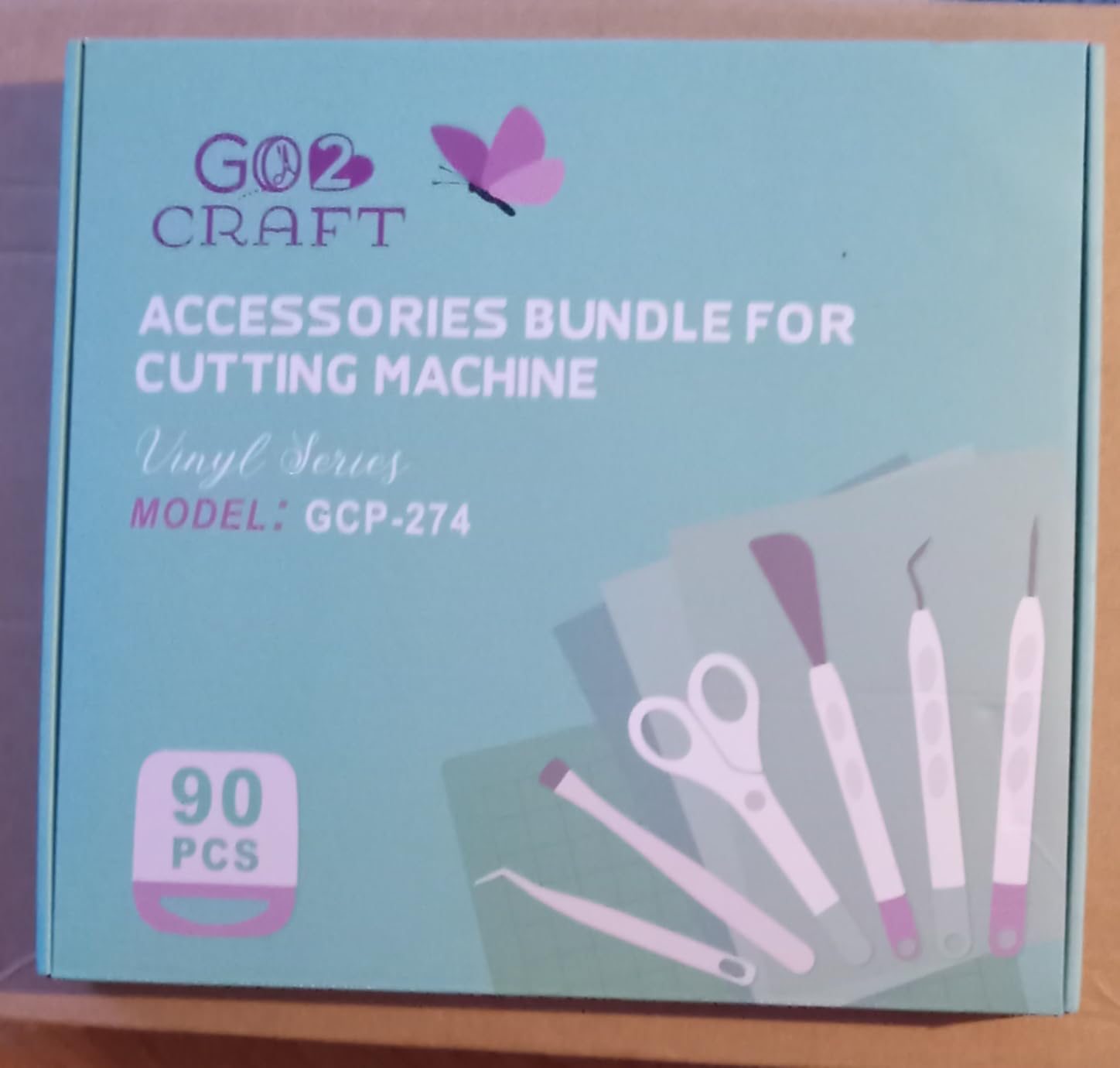 GO2CRAFT All-in-One Accessories Bundle, 90Pcs Ultimate Tools and Vinyl customer photo 1