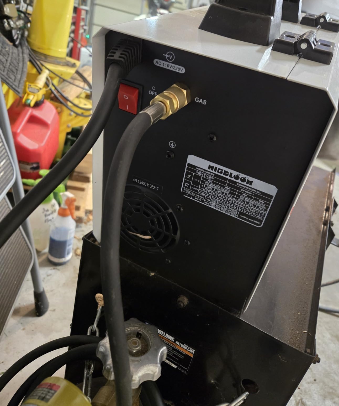 ARCCAPTAIN Argon/CO2/Helium Regulator with 8.2FT Inert Gas Welding Hose customer photo 1