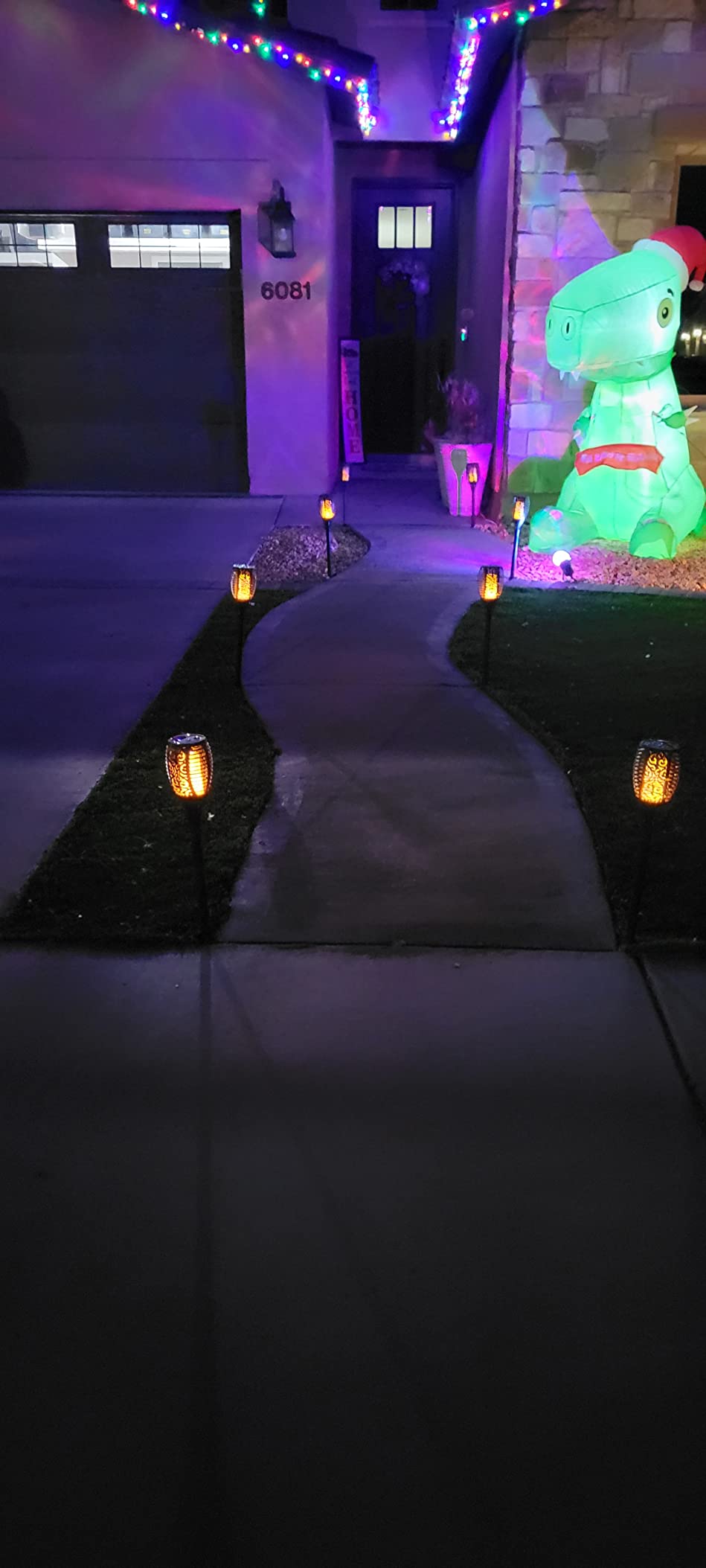YIQU Solar Eyeball Lights customer photo 1