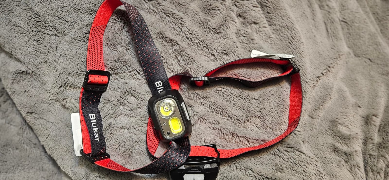 Blukar LED Headlamp Rechargeable, 2000L Super Bright Headlight Flashlight customer photo 1