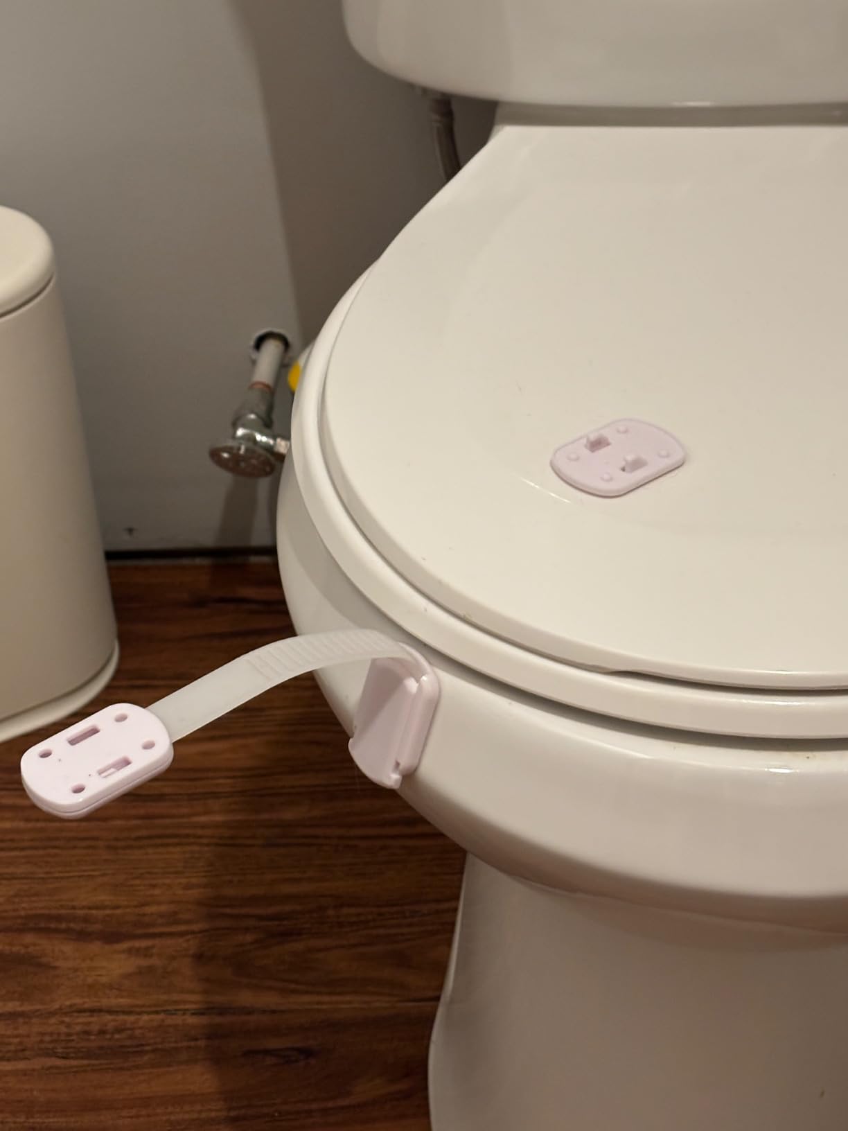 2-Pack Toilet Locks Baby Proof - Toilet Seat Locks for Toddlers with Adhesive - Toilet Latches Child Safety - No Tools Required customer photo 1