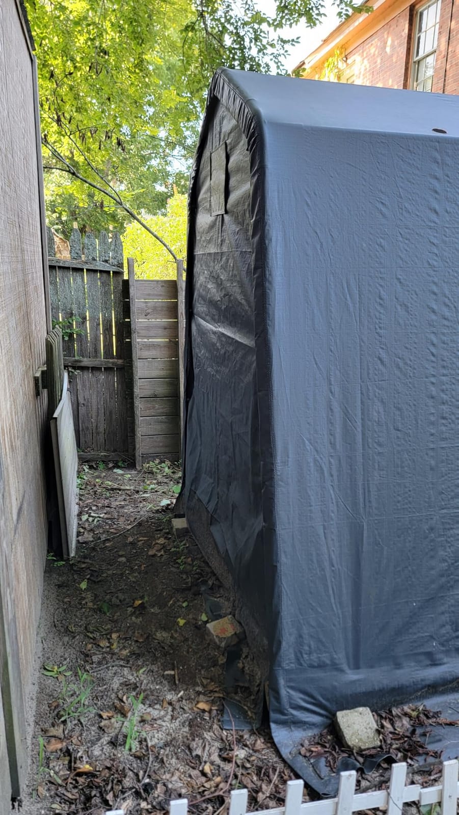 GARTOO 6 x 3ft Outdoor Cycle Storage Shelter customer photo 2