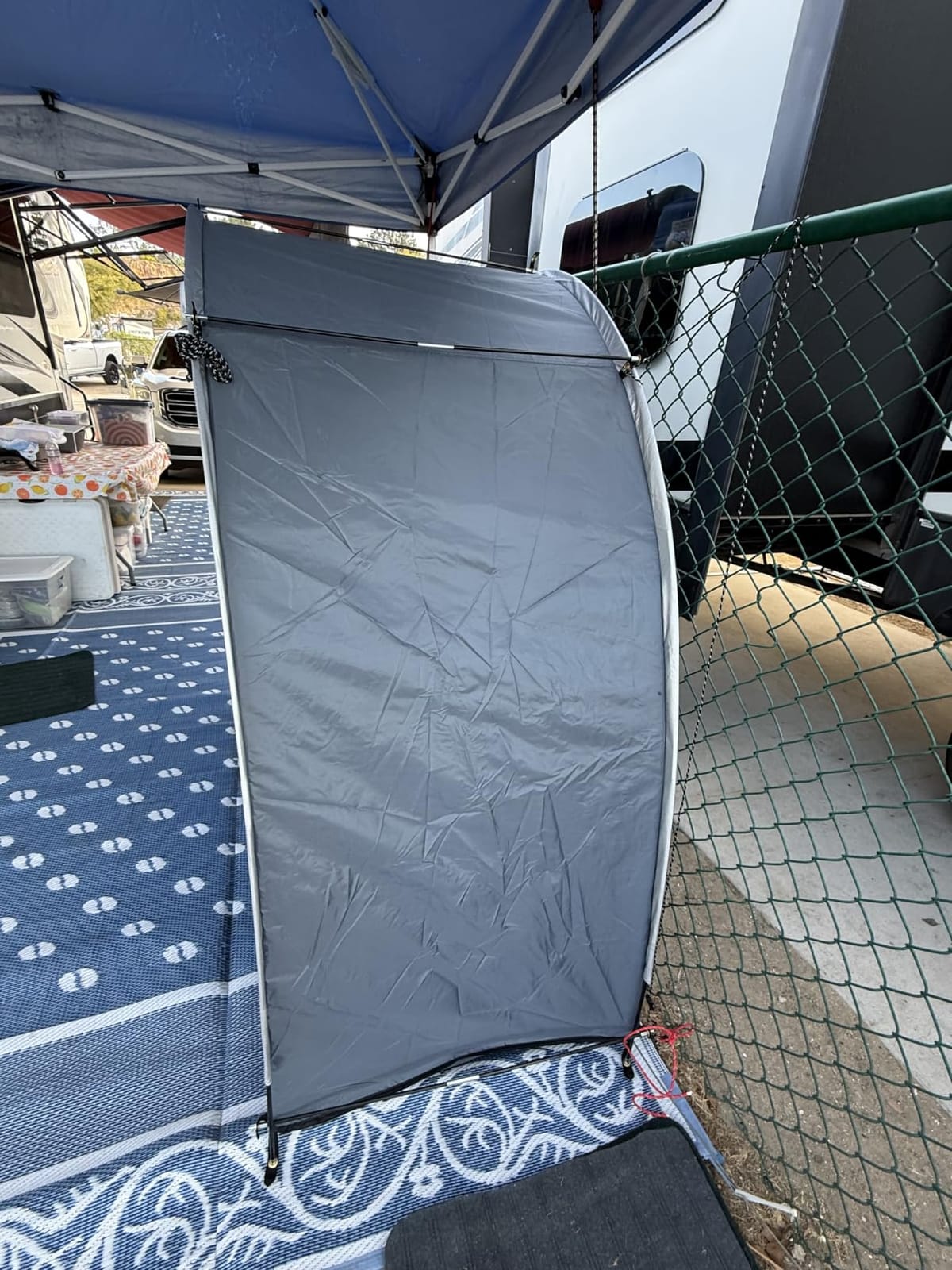UNP Bike Storage Shed Tent, Waterproof Bike Storage Tent for 1/2/3/4 Bikes customer photo 2