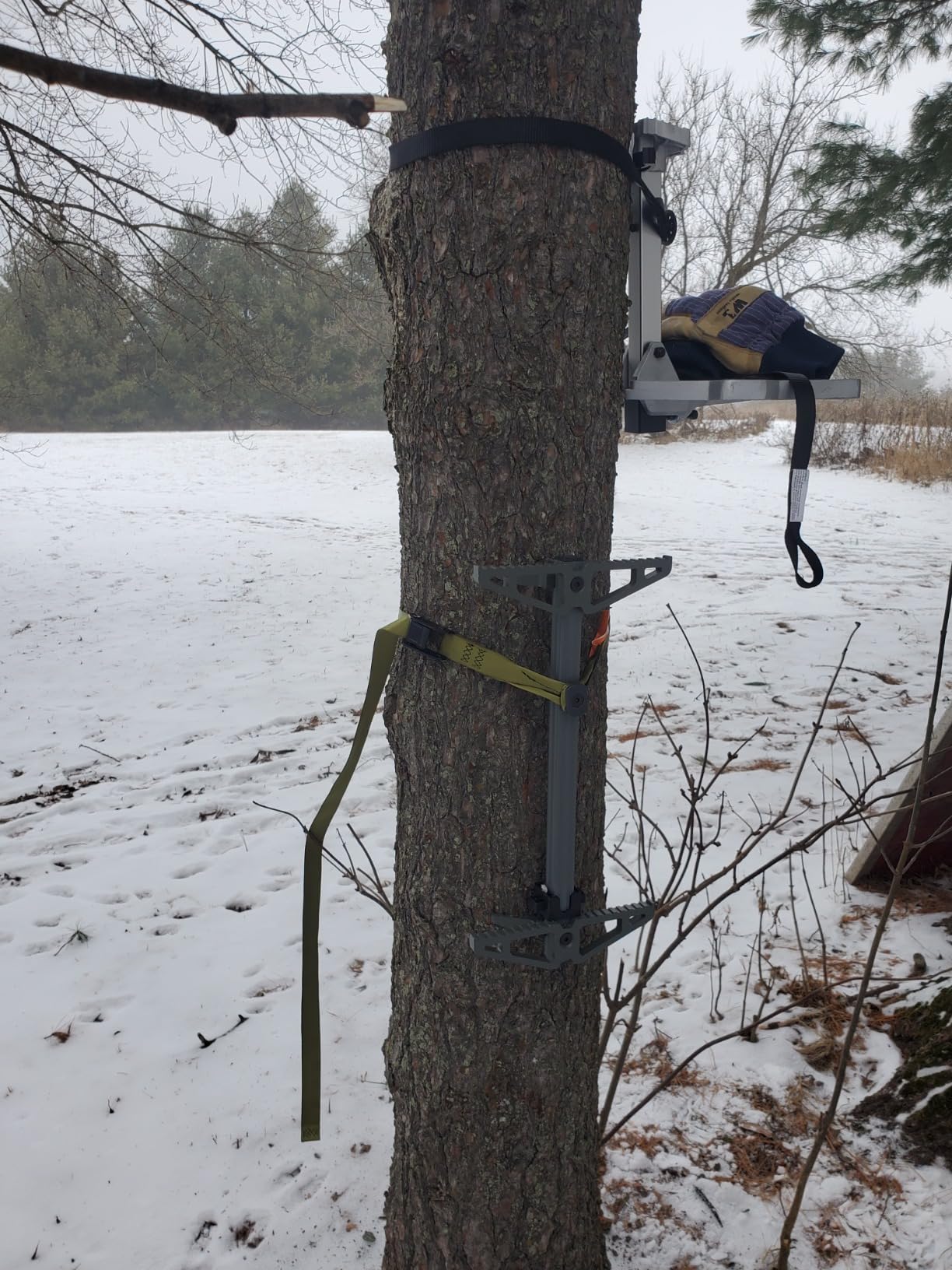 Climbing Sticks, Non-Slip Tree Step Tree Climbing Sticks for Hunting, Lightweight Aluminum Hunting Climbing Steps, Climbing Stick for Tree Stand customer photo 1