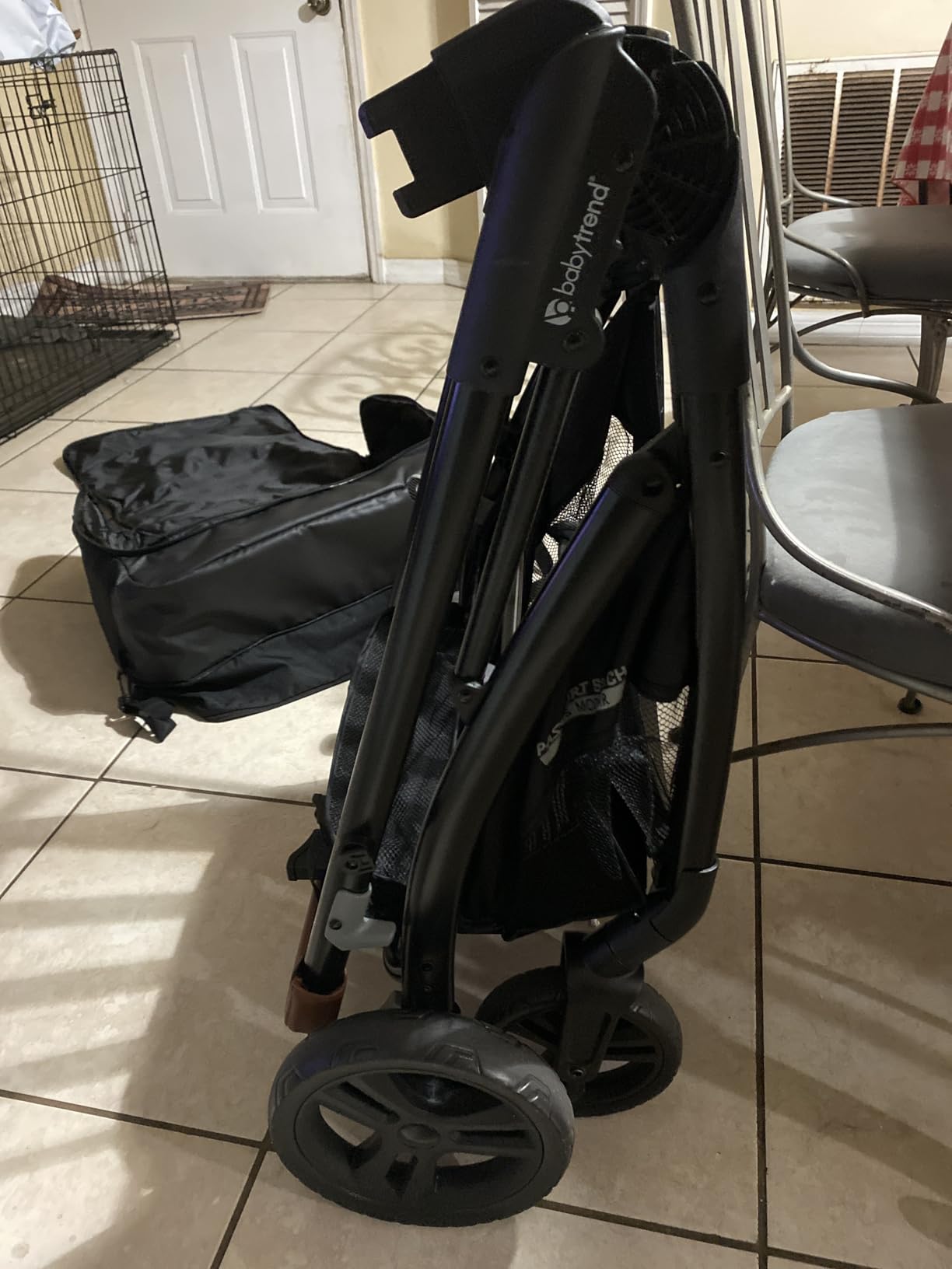 J.L. Childress Compact Stroller Travel Bag for Airplane - Padded, Black customer photo 1