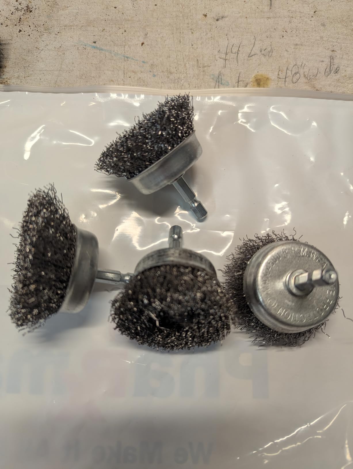 10 Pcs Wire Brush for Drill, Coarse Carbon Steel Crimping Wire Wheel customer photo 1