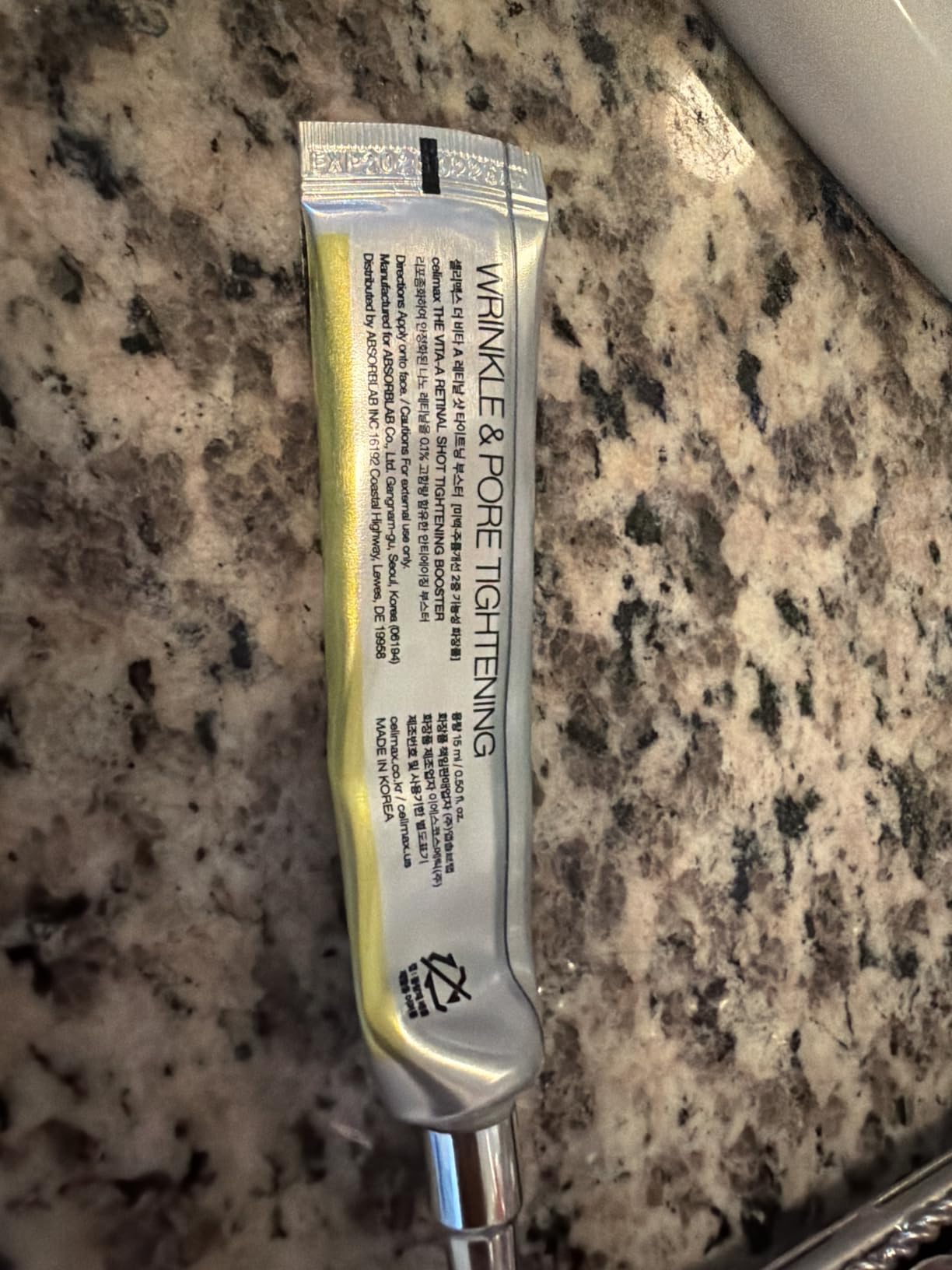 celimax The Vita A Retinal Shot Tightening Booster (0.51 fl.oz) customer photo 1