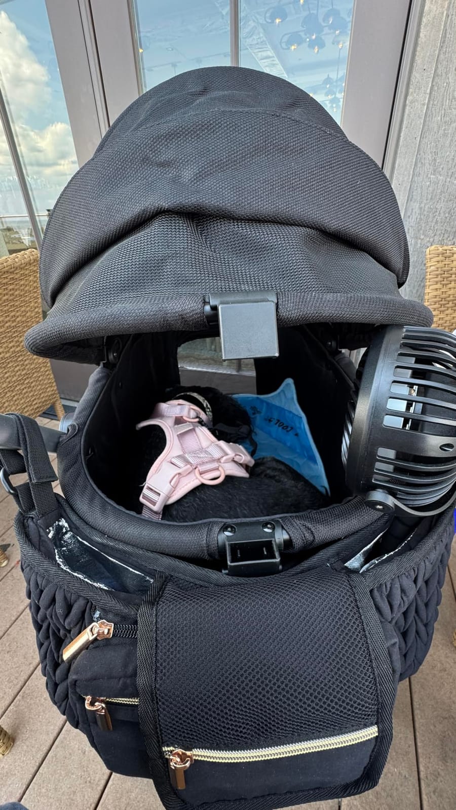 mommore Universal Stroller Organizer with Insulated Cup Holders customer photo 1