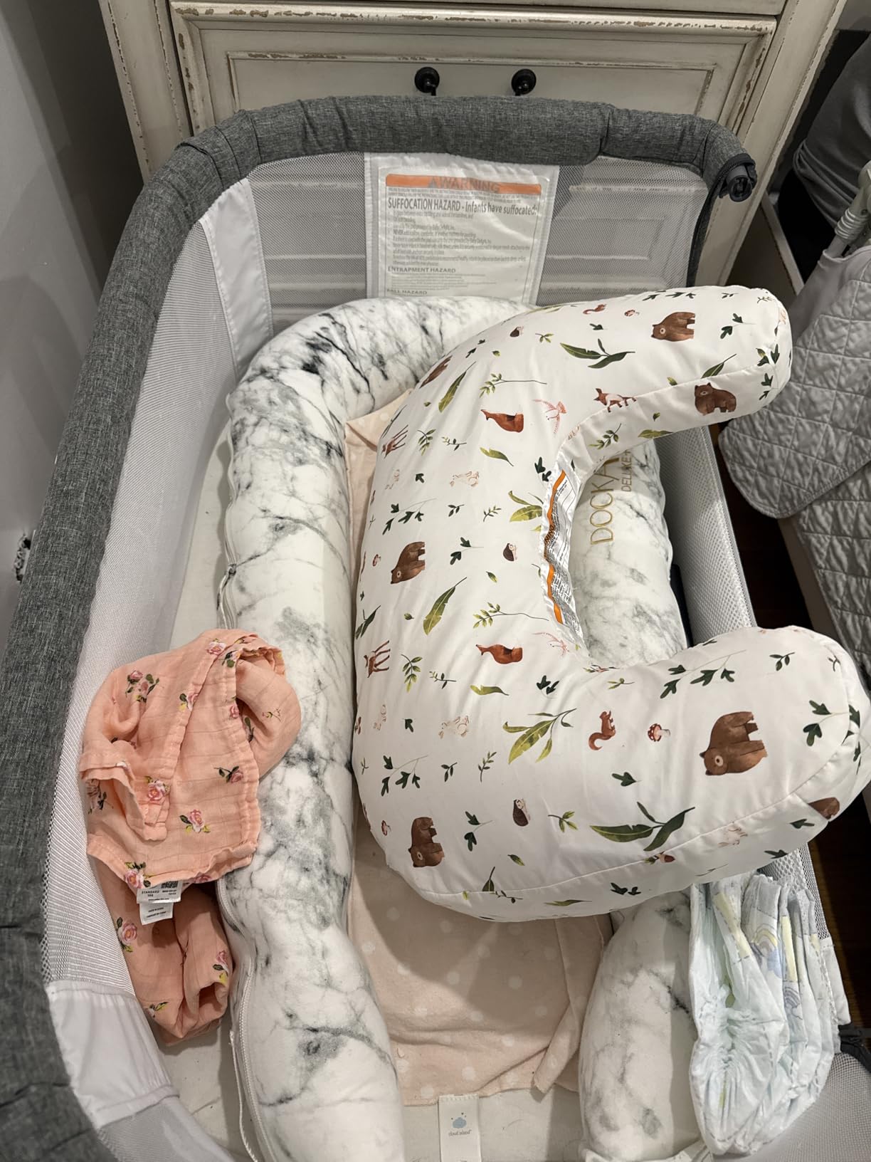 Boppy Nursing Pillow, Safe Ergonomic Breastfeeding & Baby Feeding Support customer photo 2