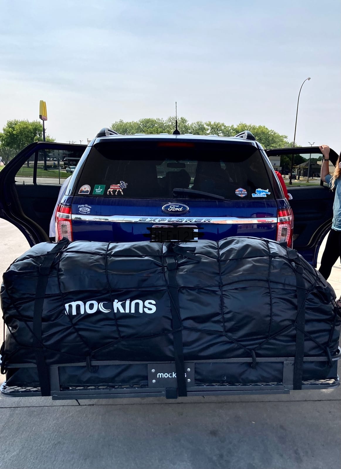 Mockins Folding Luggage Rack for SUV Car Truck ATV & More customer photo 2
