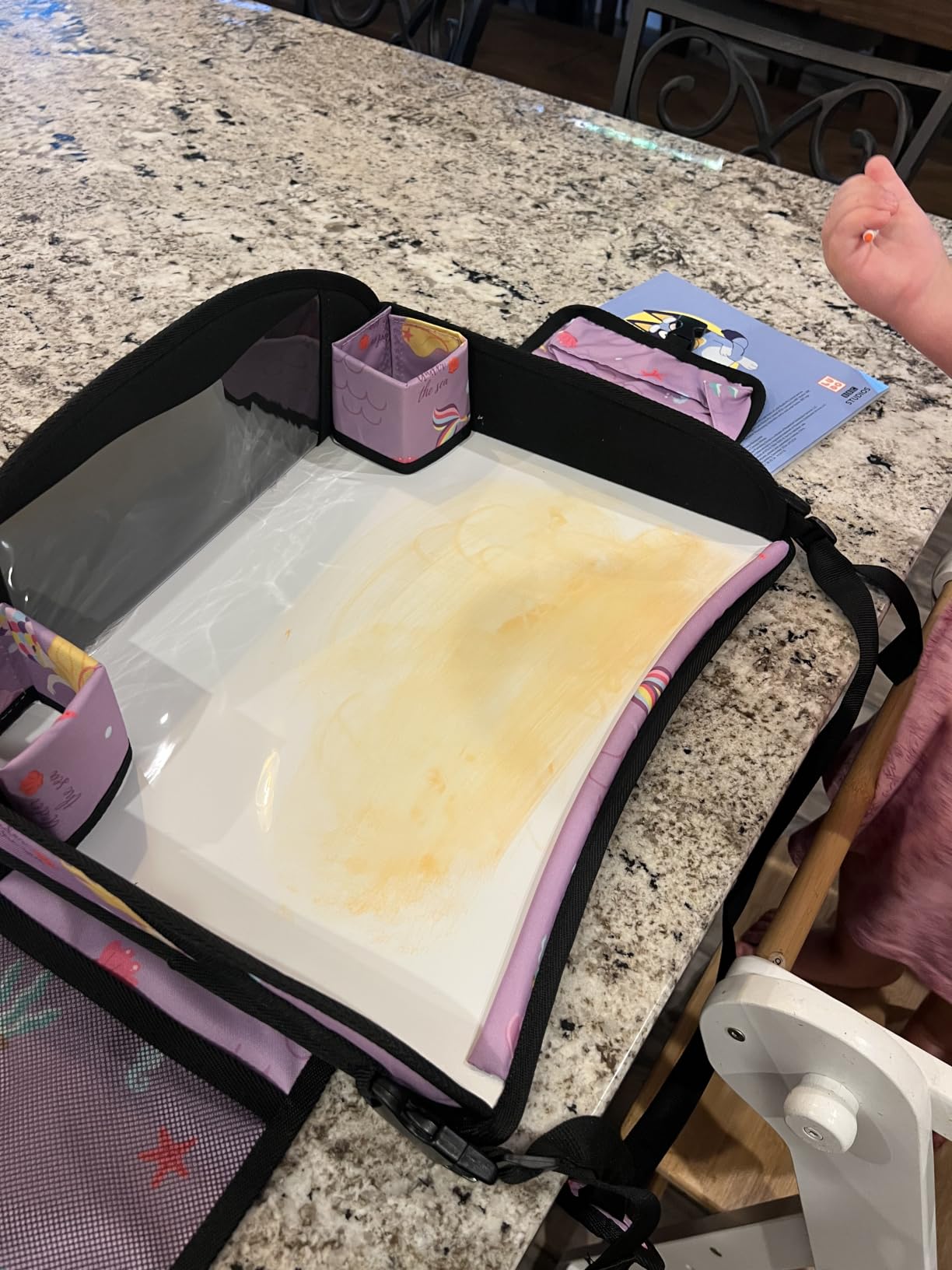 Car Seat Tray,Toddler Road Trip Essentials With Drawing Kit customer photo 1