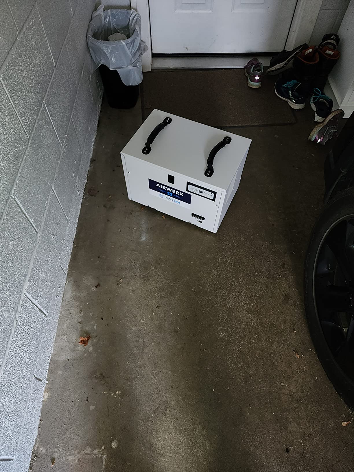BaseAire 113 Pints Crawlspace Dehumidifier with Drain Hose for 1200 Sq Ft customer photo 2