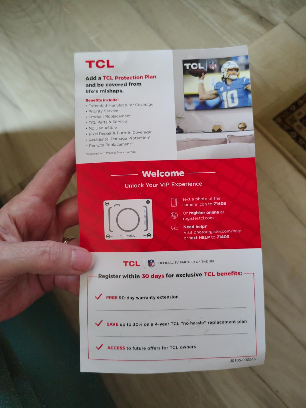 TCL 85QM6K customer photo 2