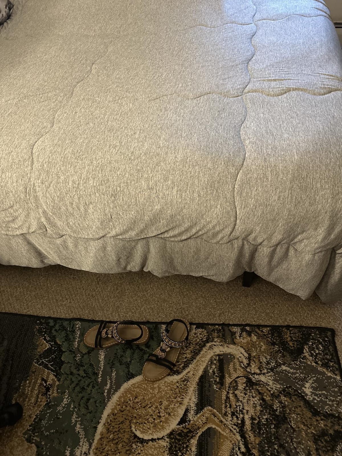 CHOSHOME Cooling Comforter Cooling Blanket, Q-Max 0.45 Cool Sleeping Summer Blanket for Hot Sleeper Night Sweats, Super King 96