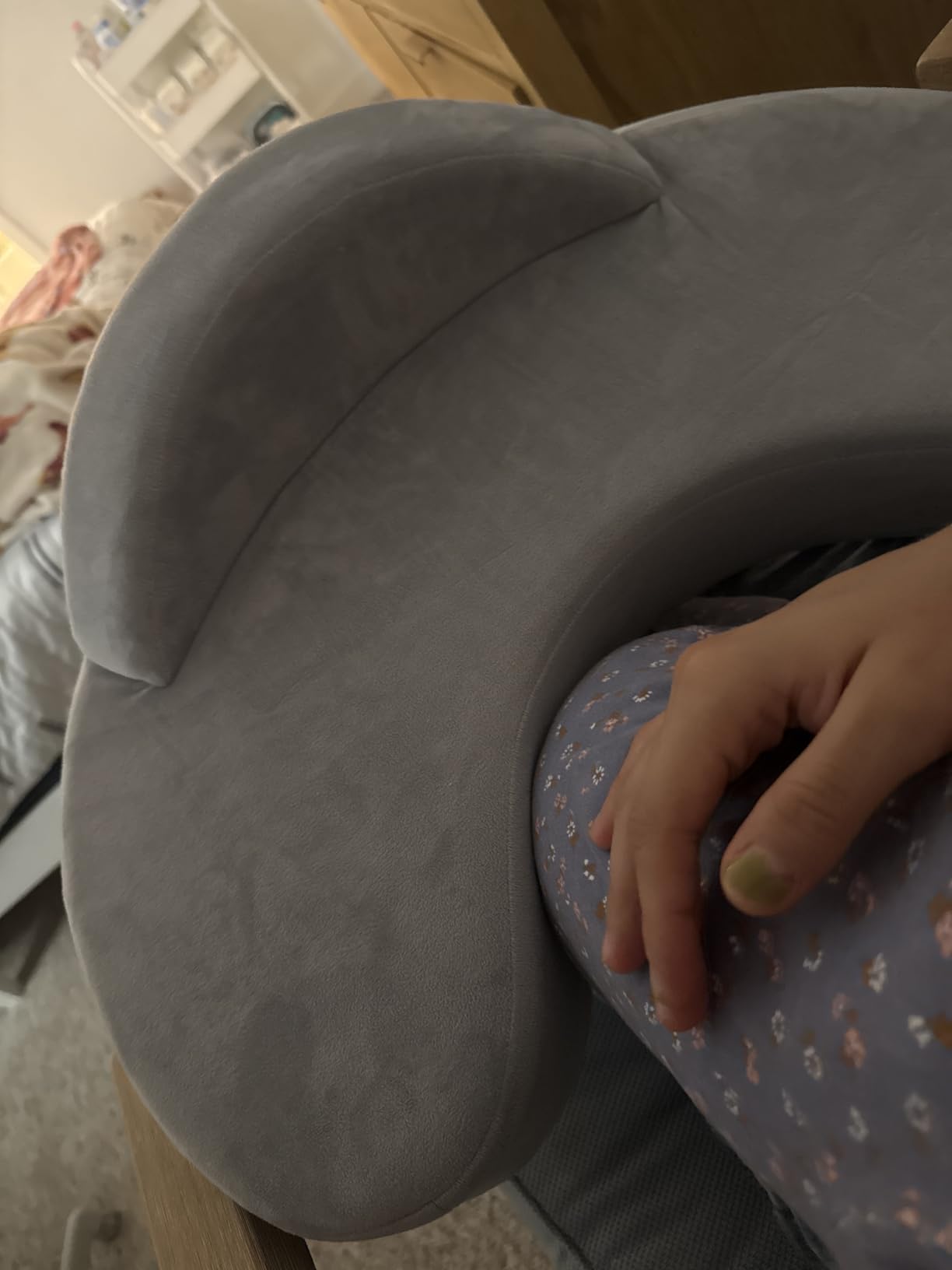 Momcozy Cozylite Nursing Pillow for Breastfeeding - Supportive Memory Foam customer photo 2
