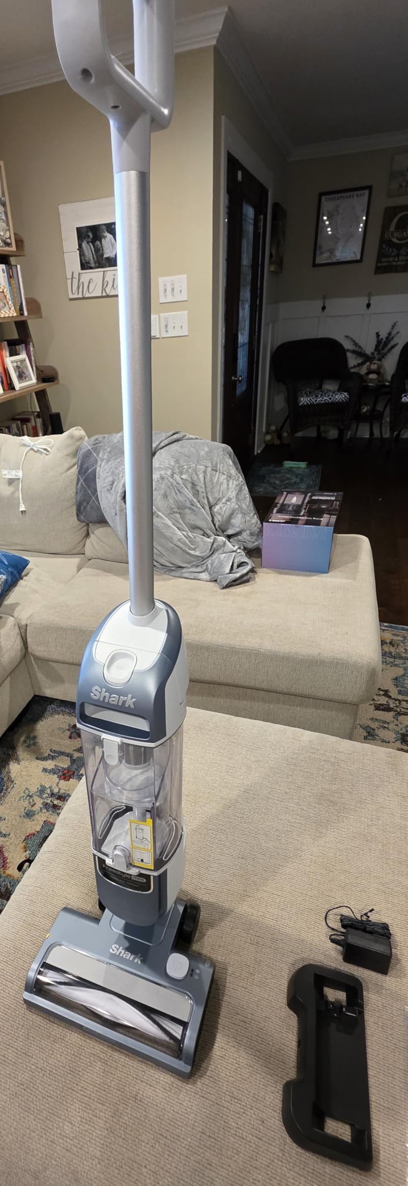 Shark Freestyle Max Cordless Upright Vacuum, Nordic Blue, SV2002 customer photo 2