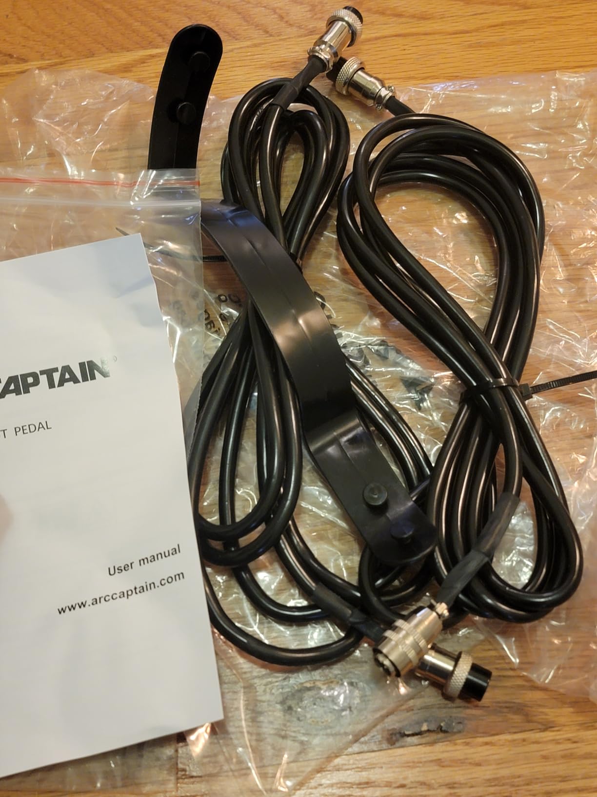 ARCCAPTAIN TIG Welding Foot Pedal, 5-Pin Remote Amp Control customer photo 1