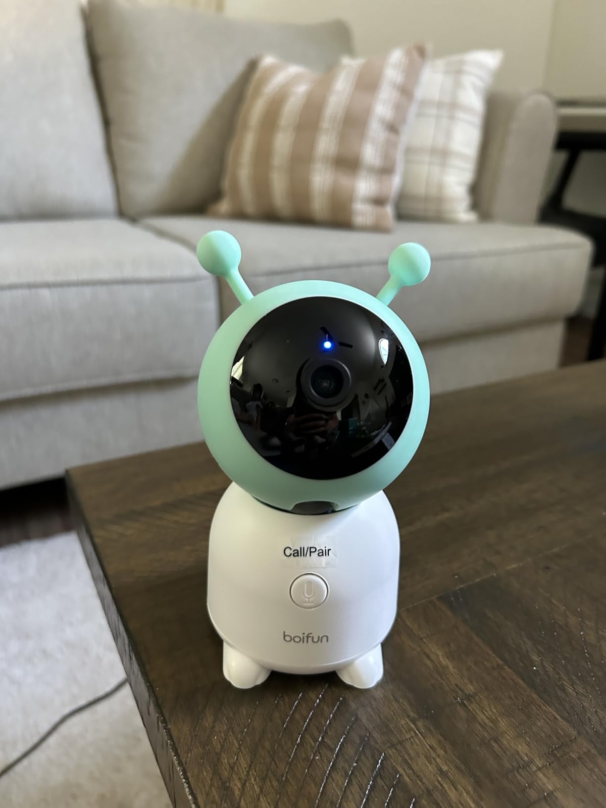 BOIFUN 2K WiFi Baby Monitor with Phone App, 5
