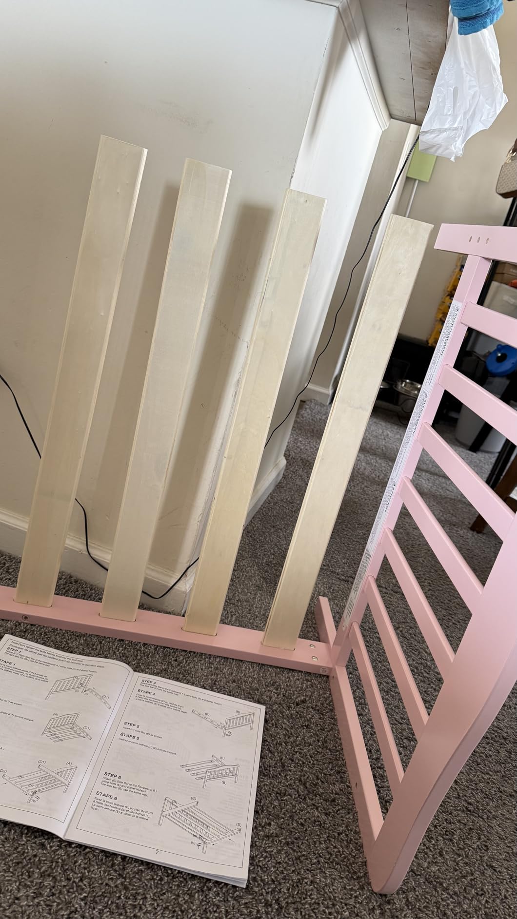 Dream On Me Classic Design Toddler Bed, GREENGUARD Gold, Almond Butter customer photo 2