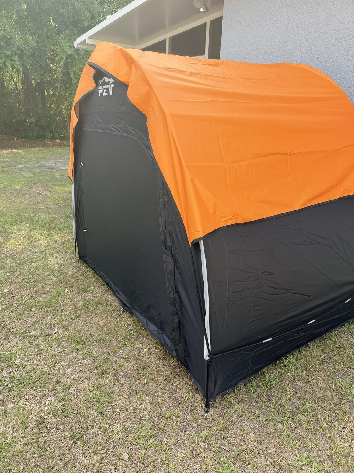 Upgraded Bike Tent with Rain Cover, Outdoor Storage Shed for 2-3 Bikes customer photo 2