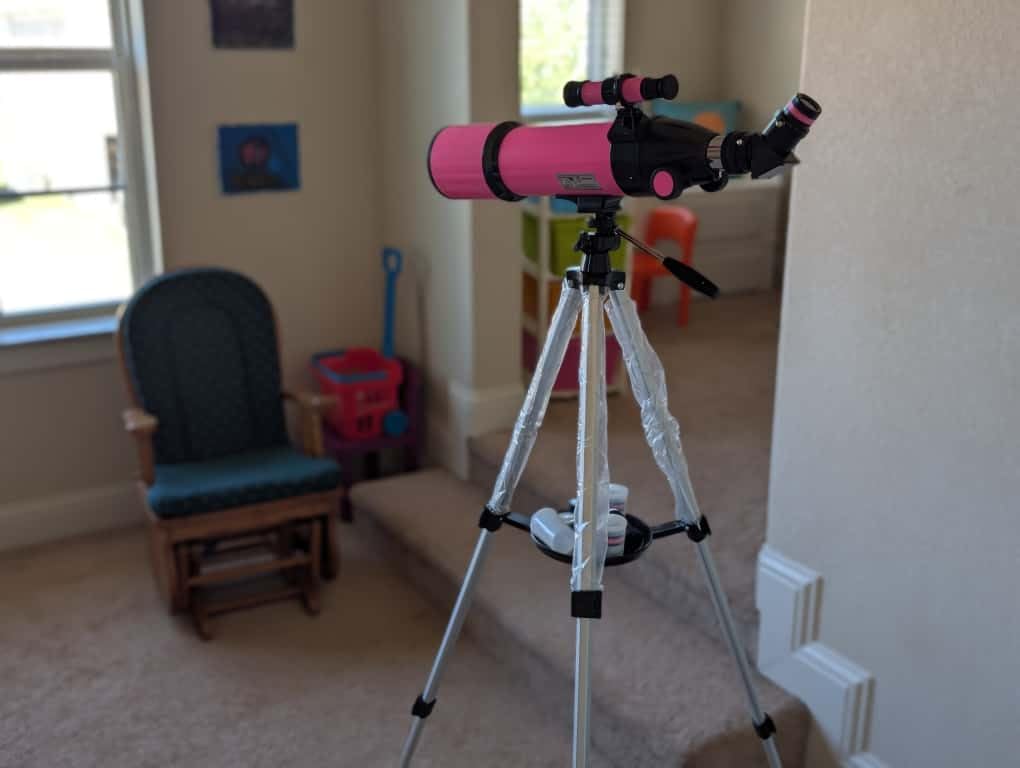 UncleHu 80mm Aperture, 600mm Refractor Travel Telescope for Adults and Kids customer photo 2