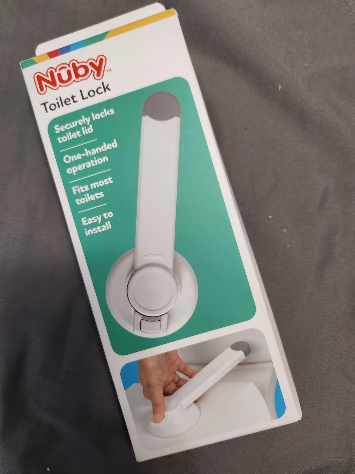 Nuby Toilet Lock - 1 Pack customer photo 1