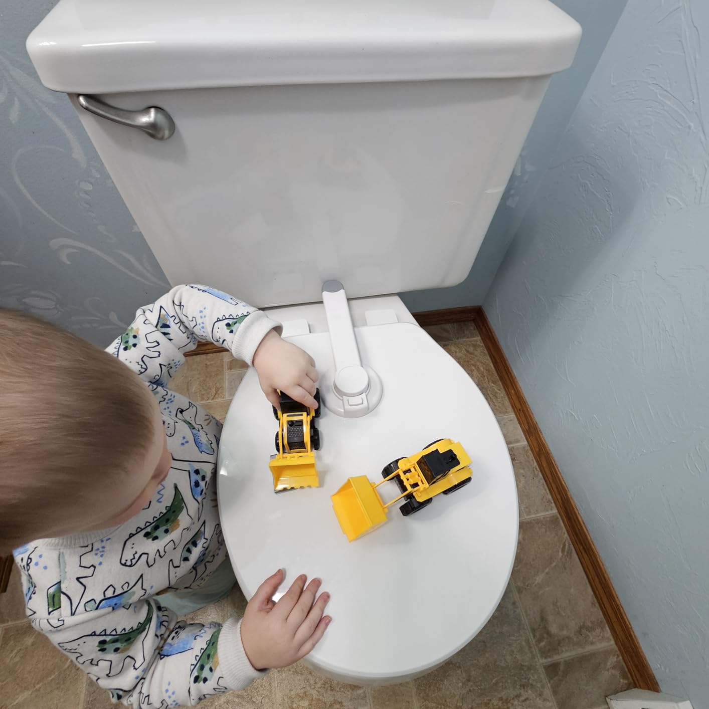 Nuby Toilet Lock - 1 Pack customer photo 2