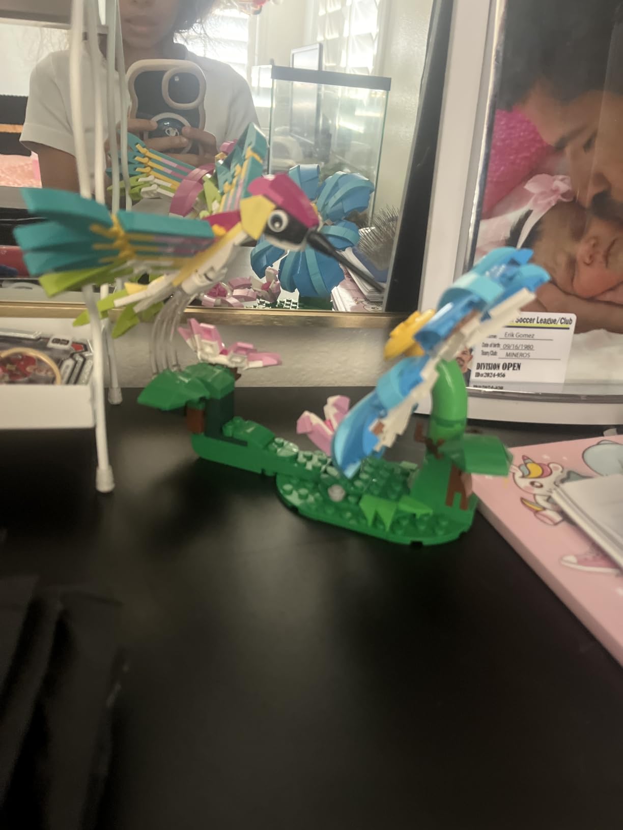 LEGO Creator 3 in 1 Wild Animals: Colorful Hummingbird 31384 customer photo 2