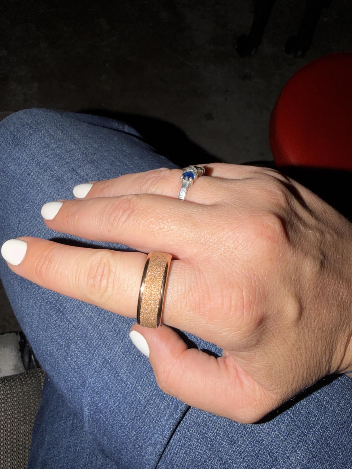 COLMI R10 Smart Ring, Sleep Health & Skin Temperature & 5ATM(Silver, 9) customer photo 1